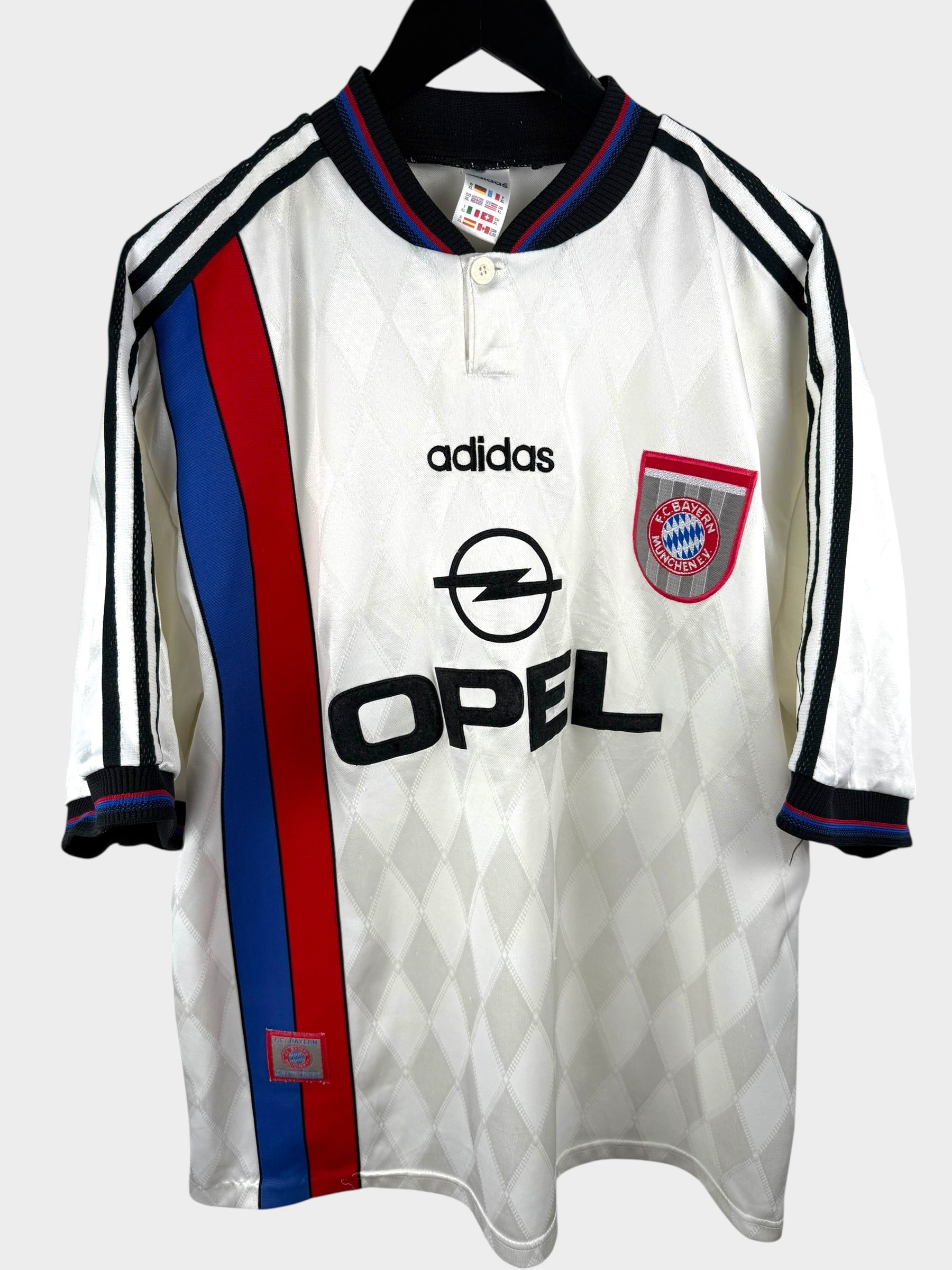 1996-98 BAYERN MUNICH AWAY SHIRT XL