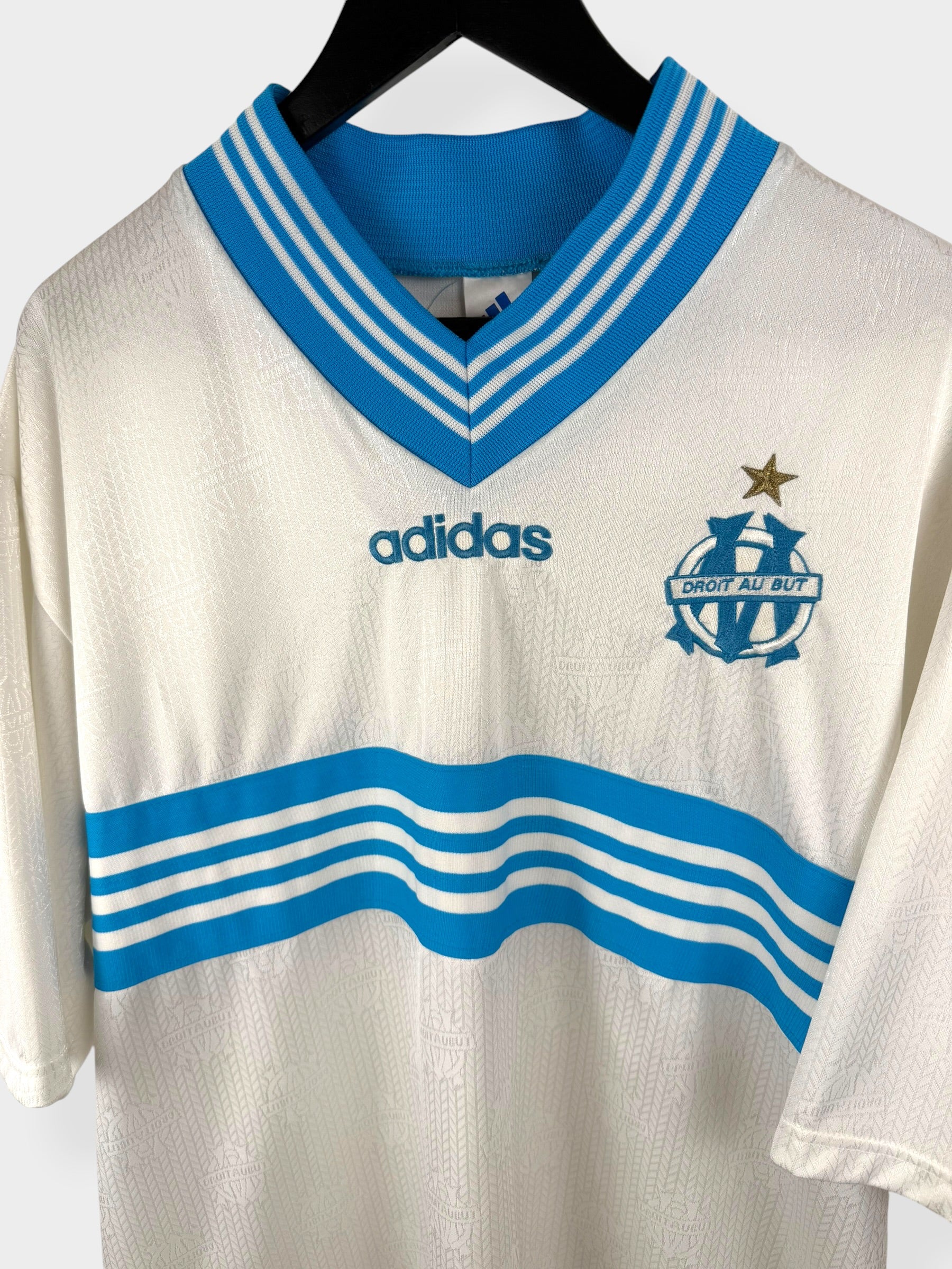 1997-98 OLYMPIQUE MARSEILLE HOME SHIRT XL