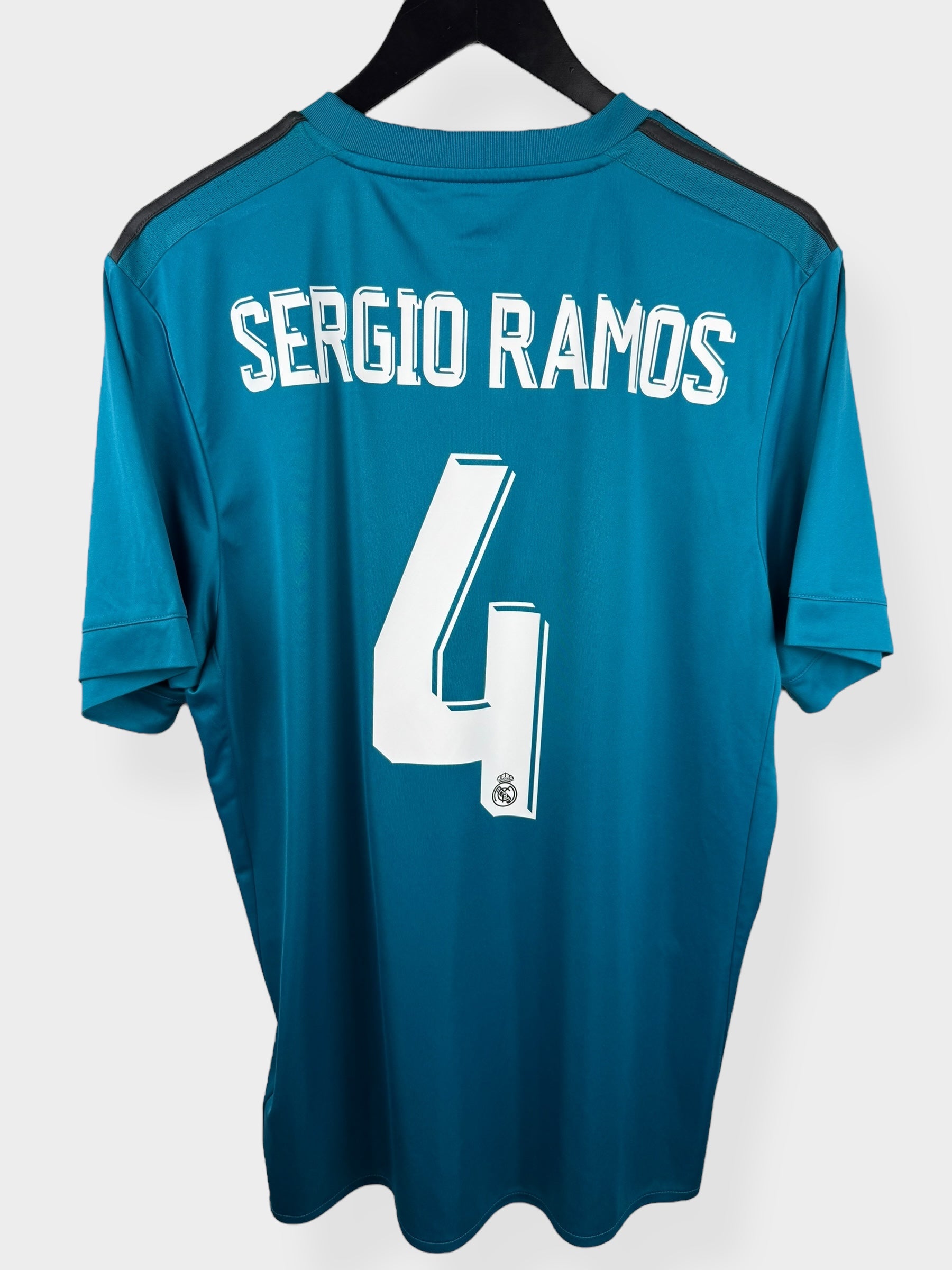 2017-18 REAL MADRID THIRD SHIRT SERGIO RAMOS #4 L