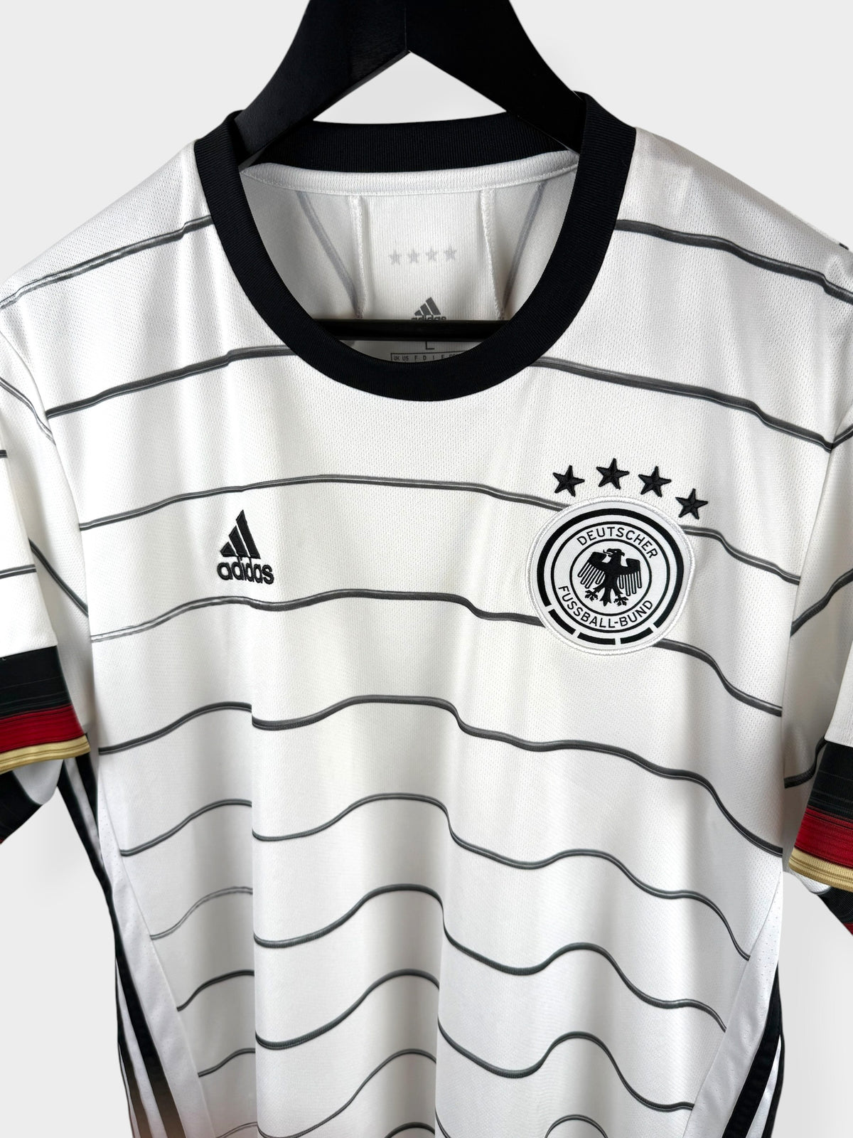 2020-21 GERMANY HOME SHIRT L - Authentic Football Club
