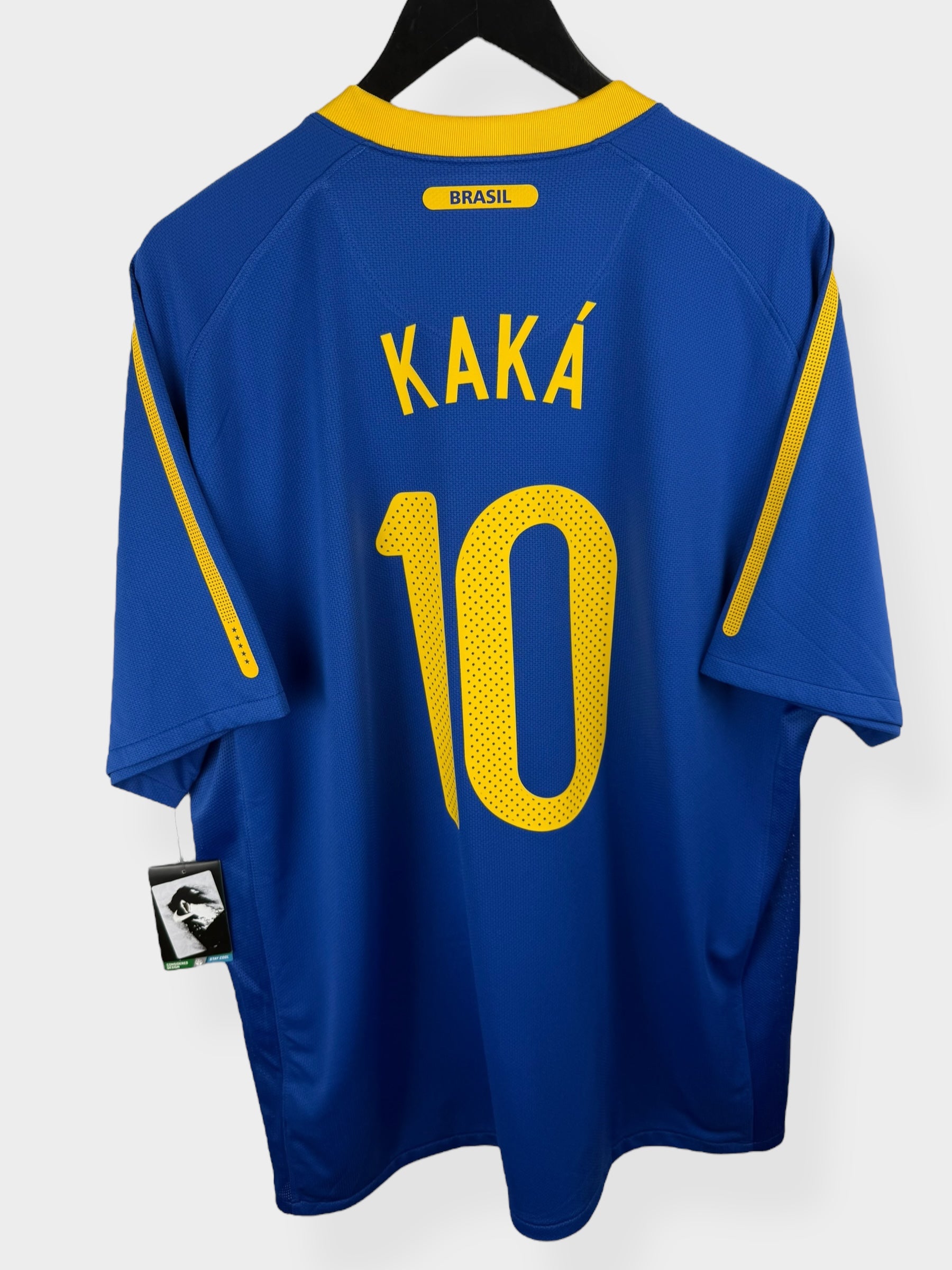 2010-11 BRAZIL AWAY SHIRT KAKA #10 XXL