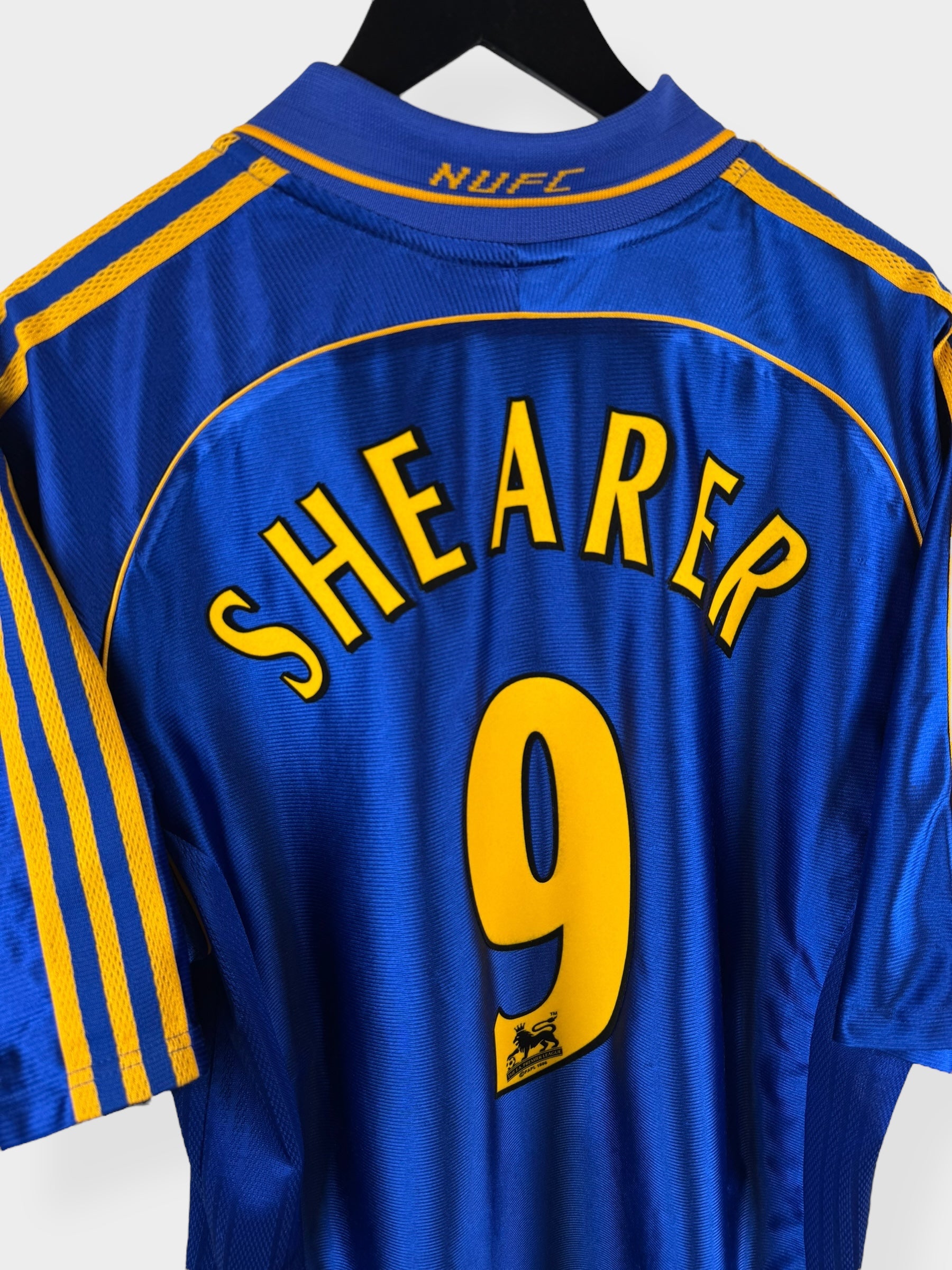 1998-99 NEWCASTLE UNITED AUSWÄRTSTRIKOT SHEARER #9 XL