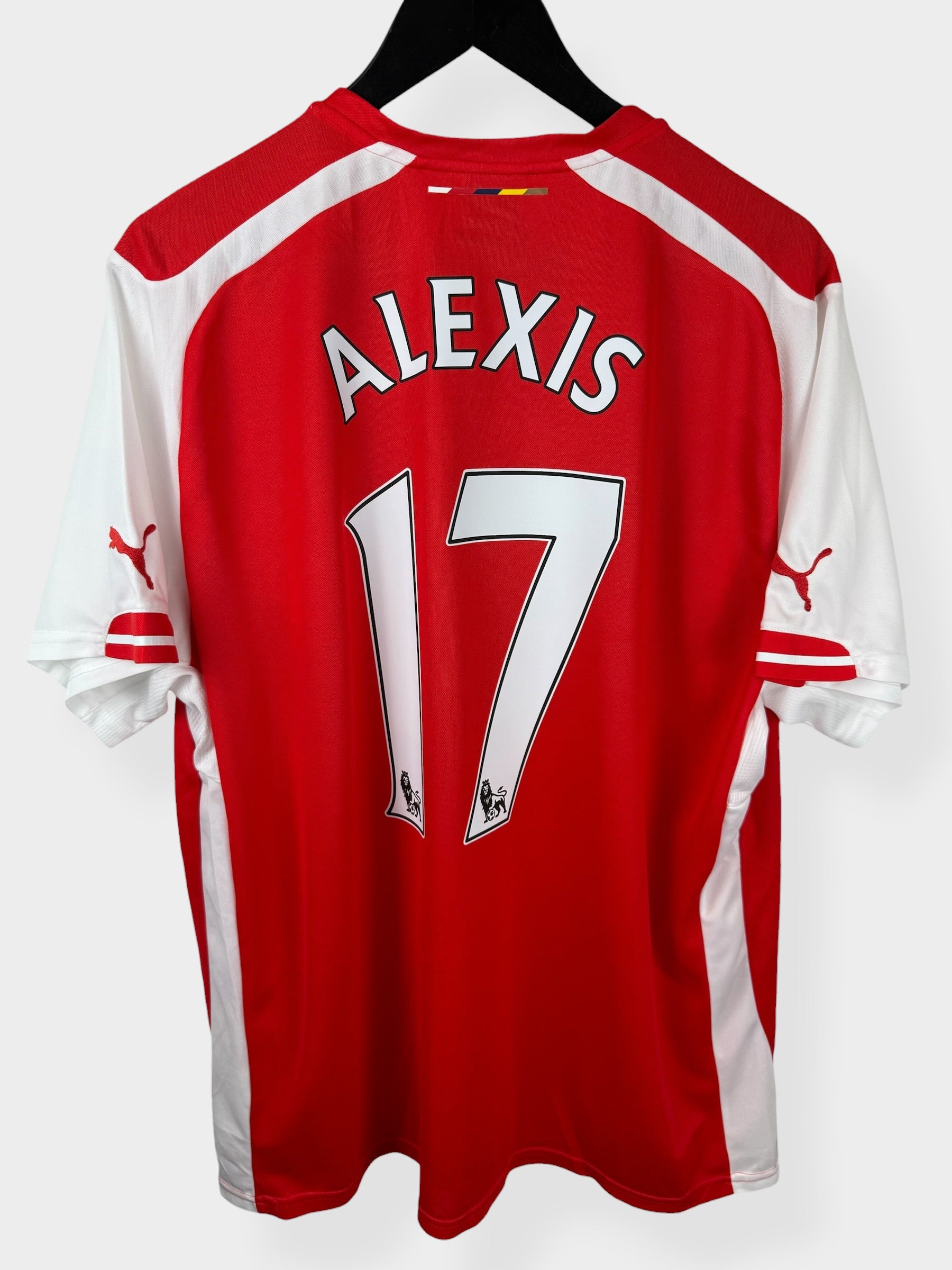 MAILLOT DOMICILE ARSENAL 2014-15 ALEXIS #17 XXL