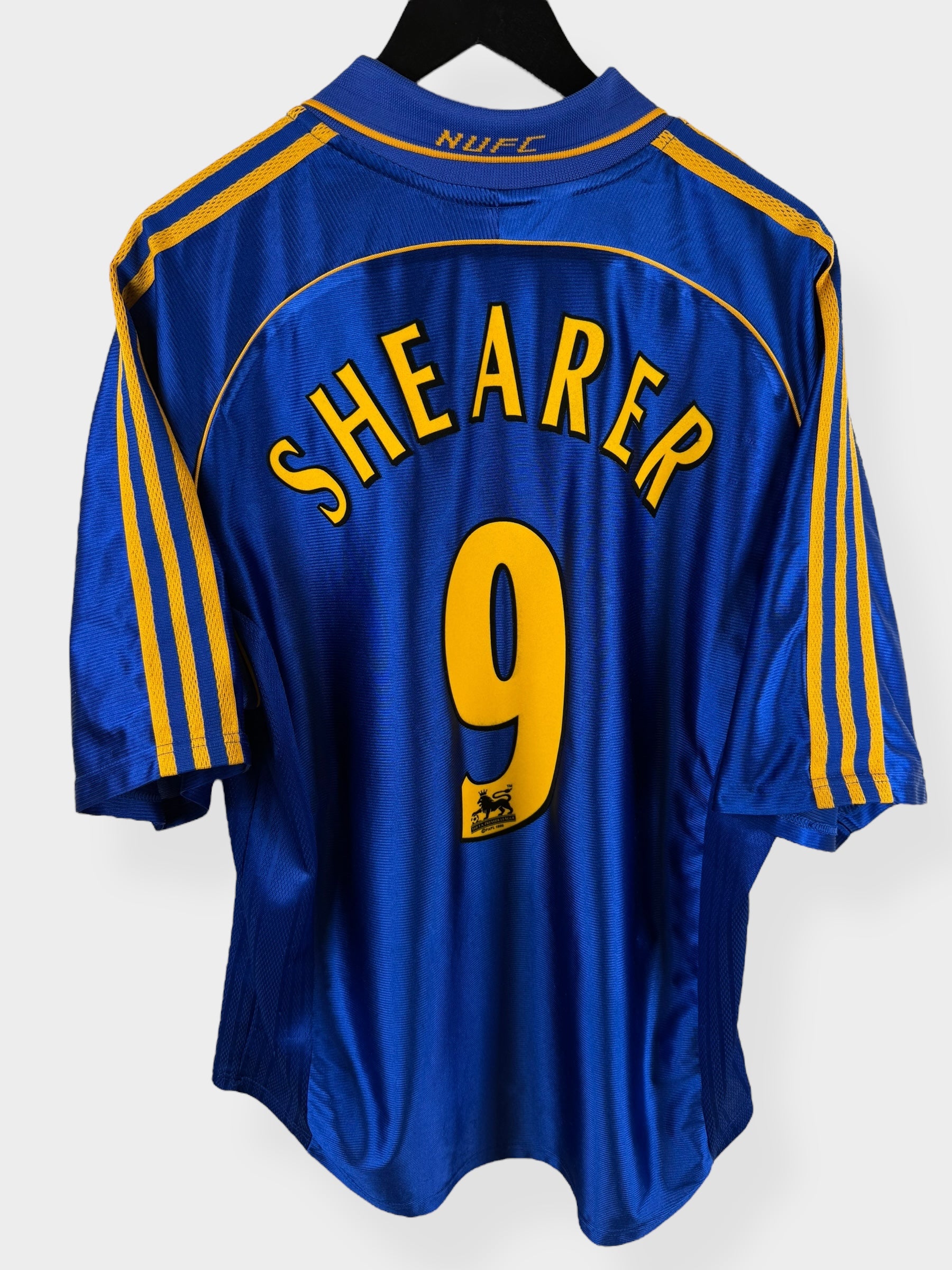 1998-99 NEWCASTLE UNITED AUSWÄRTSTRIKOT SHEARER #9 XL