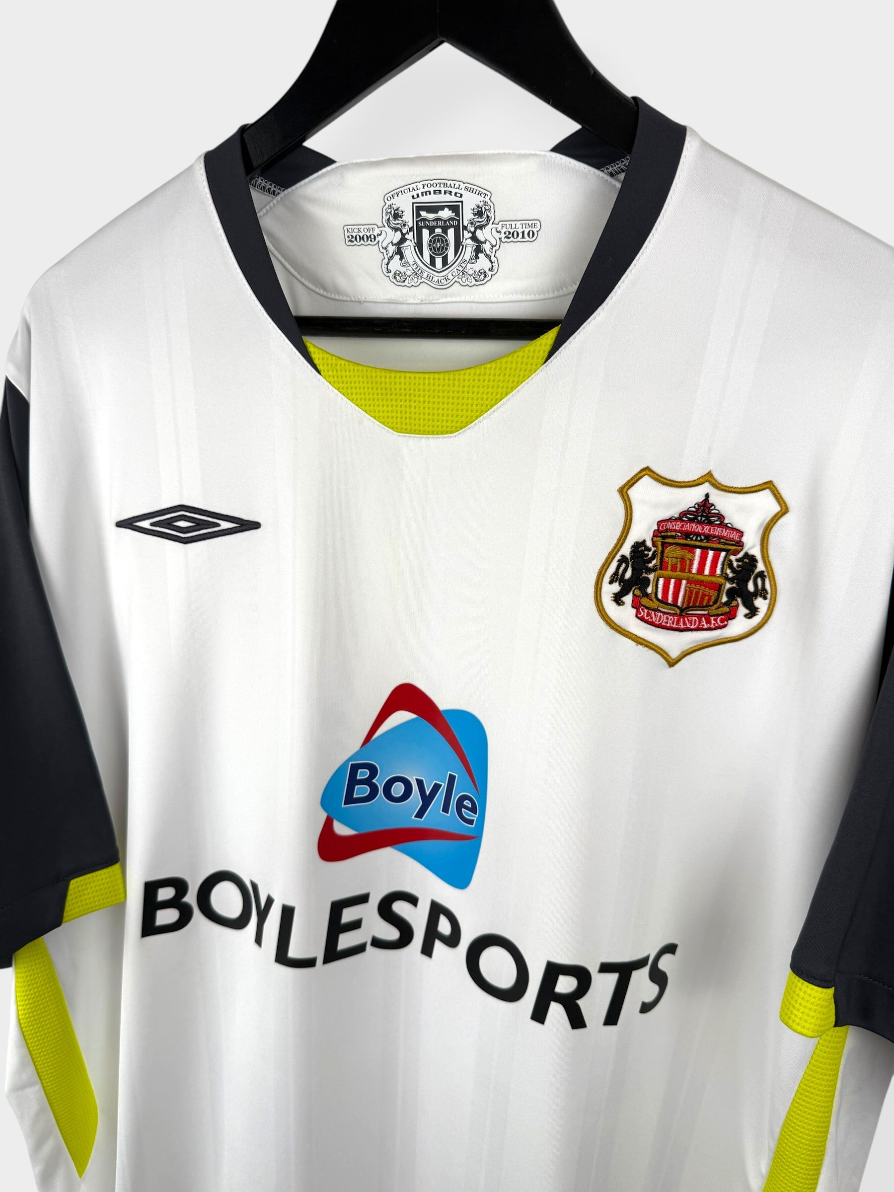 MAILLOT EXTÉRIEUR SUNDERLAND 2009-10 XXL