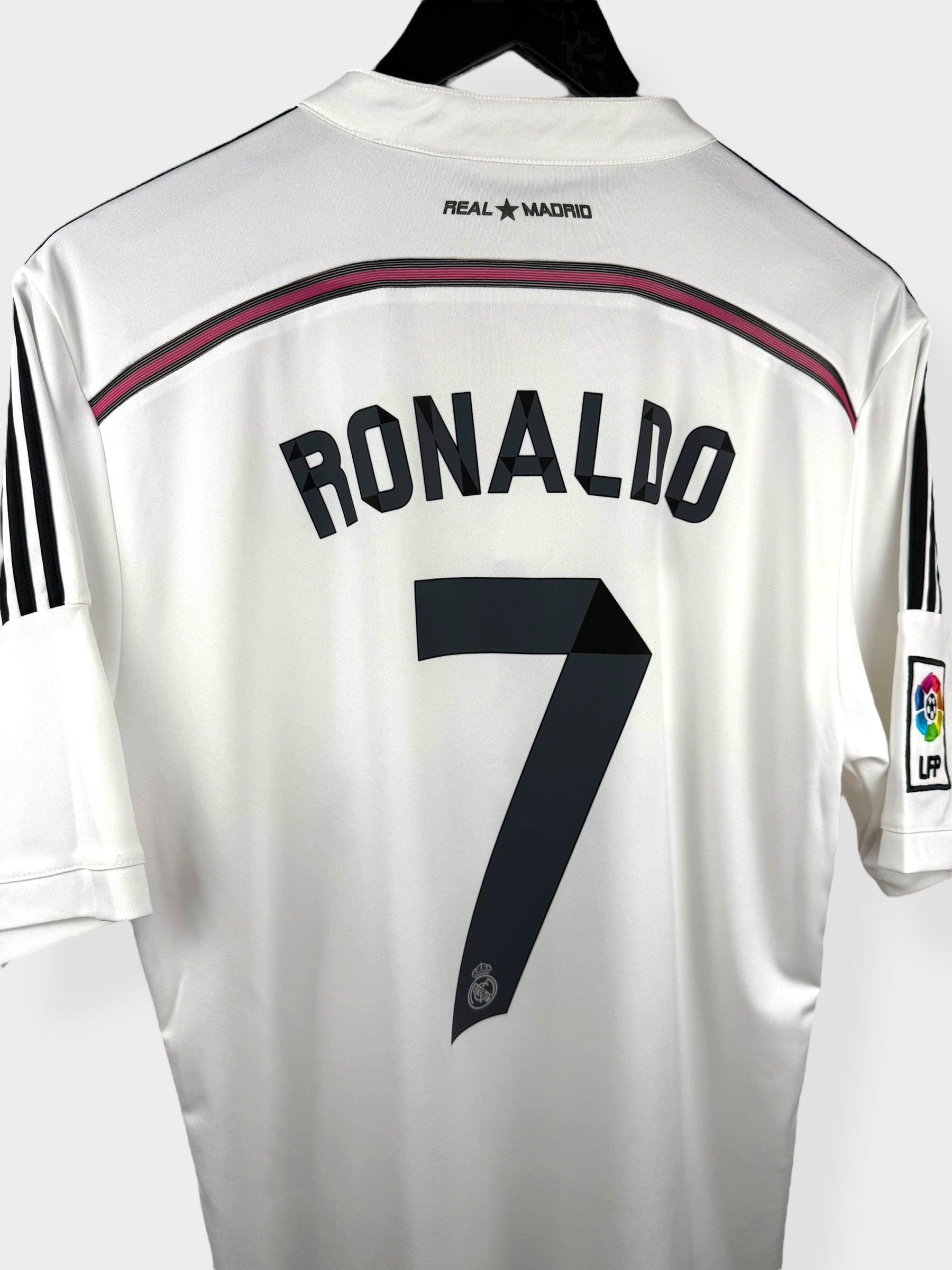 2014-15 REAL MADRID HOME SHIRT RONALDO #7 M