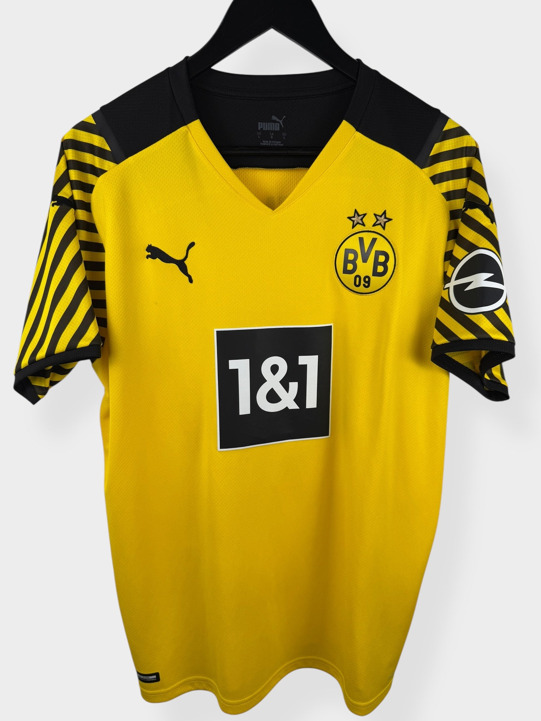 2021-22 BORUSSIA DORTMUND THUISSHIRT HAALAND #9 L
