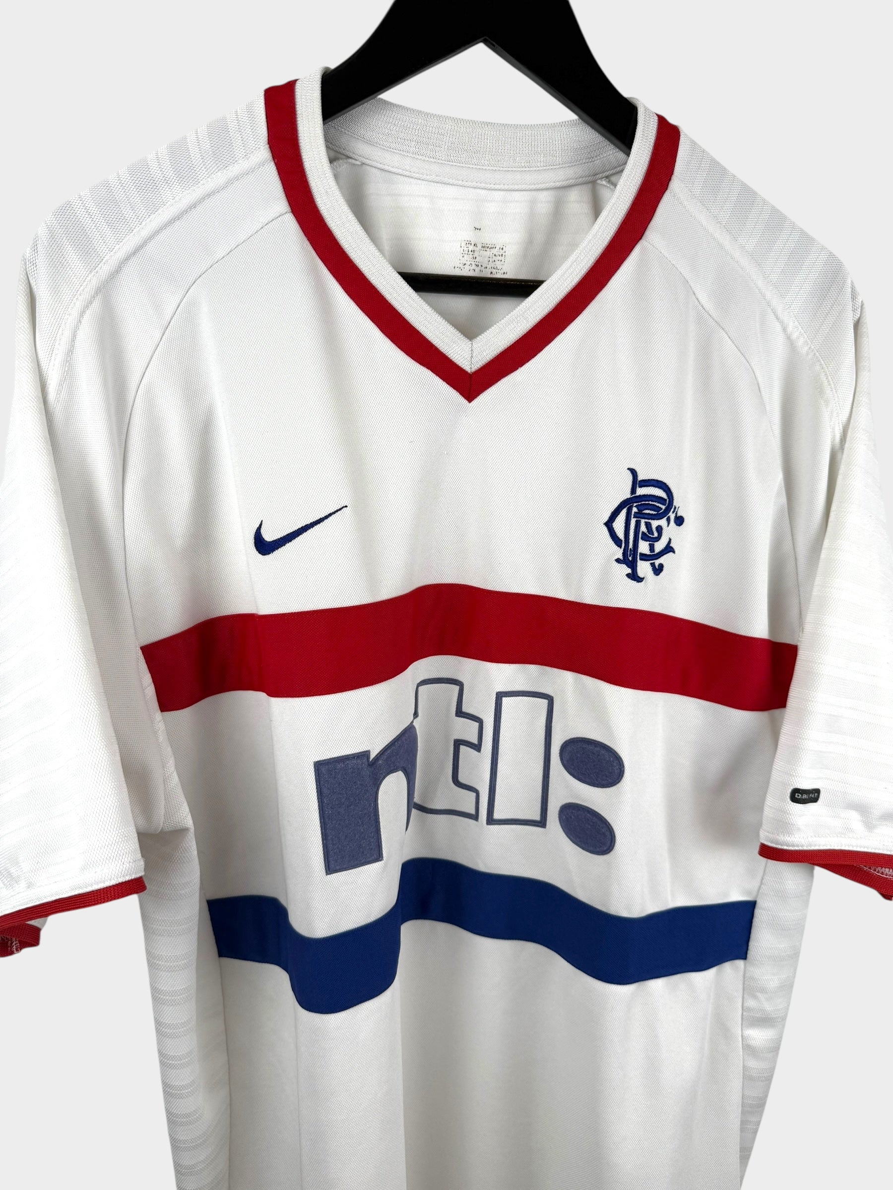 2000-01 RANGERS AWAY SHIRT XL