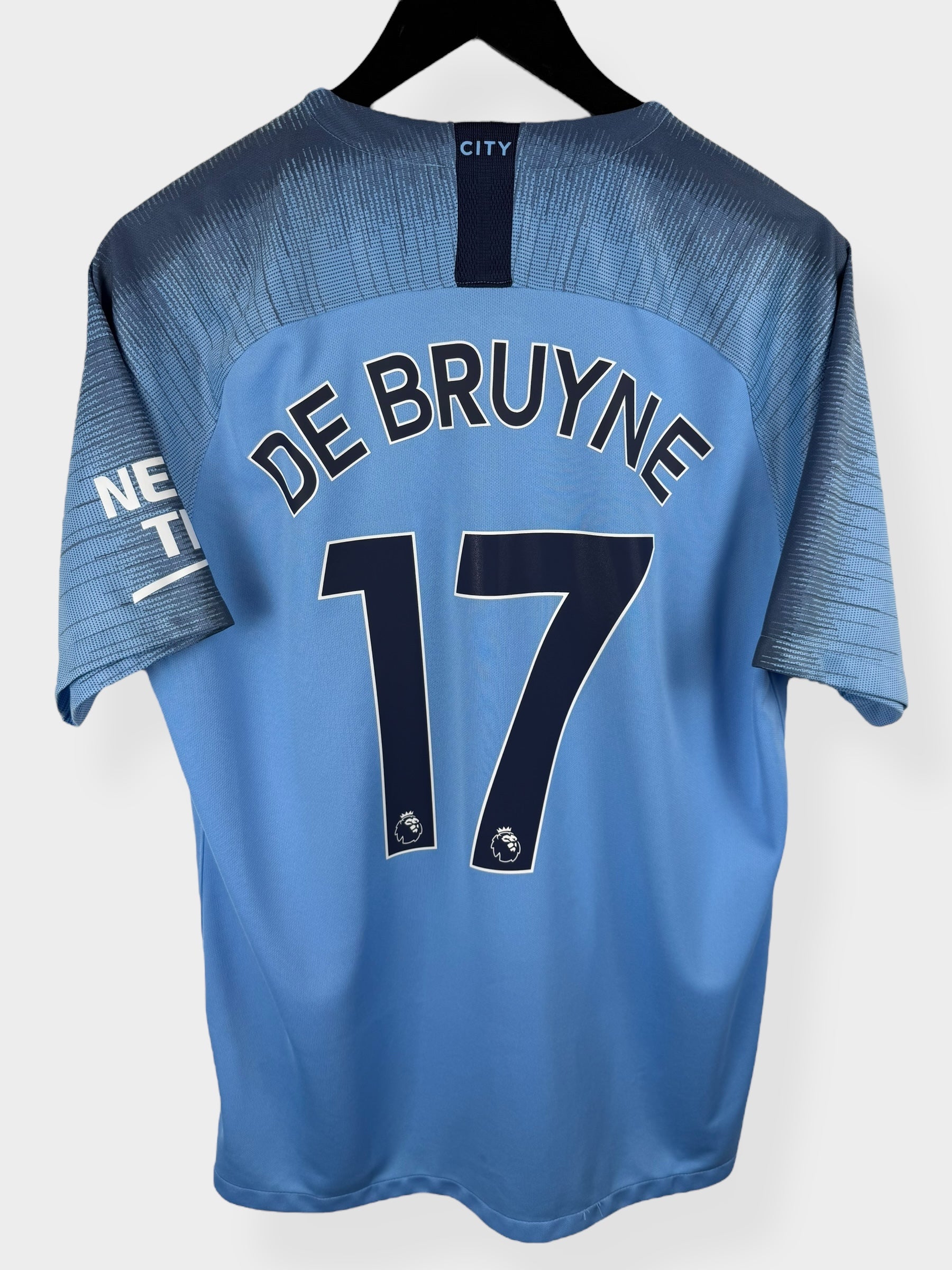 2018-19 MANCHESTER CITY DE BRUYNE #17 L