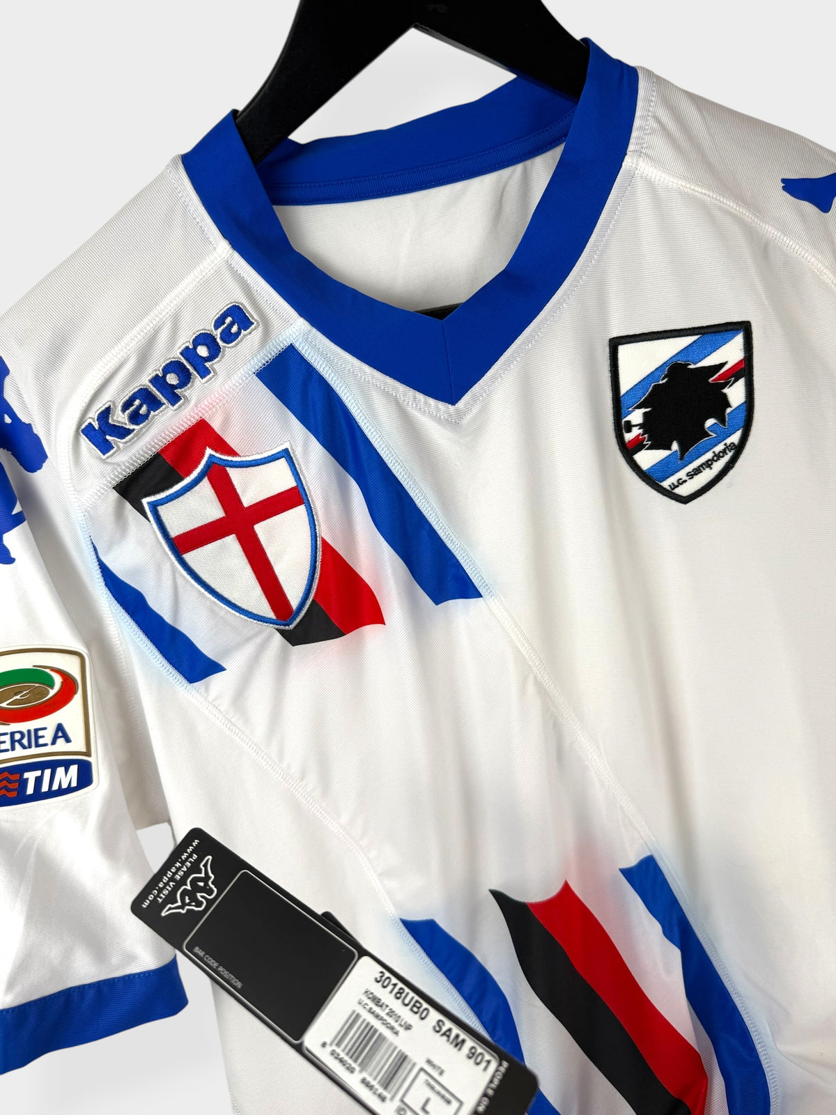2010-11 UC SAMPDORIA AWAY SHIRT L