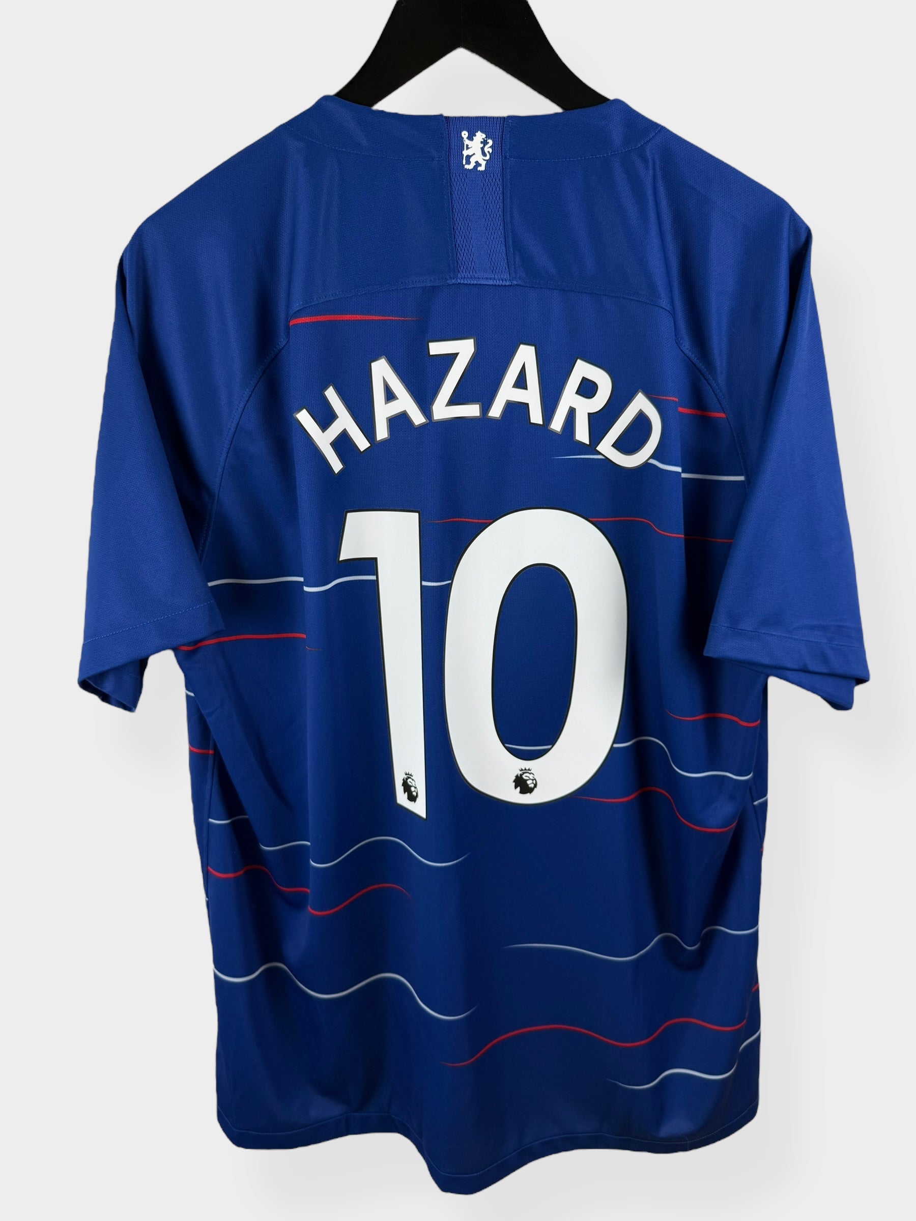 MAILLOT DOMICILE CHELSEA 2018-19 HAZARD #10 M