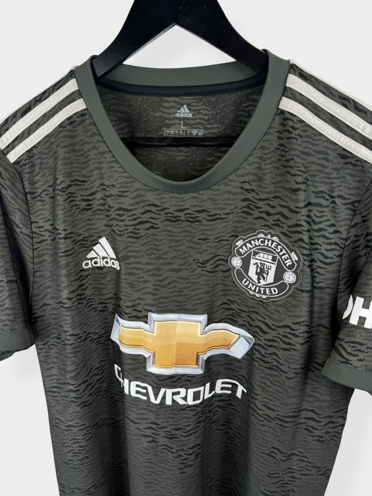 MAILLOT EXTÉRIEUR DE MANCHESTER UNITED 2020-21 POGBA N°6 L