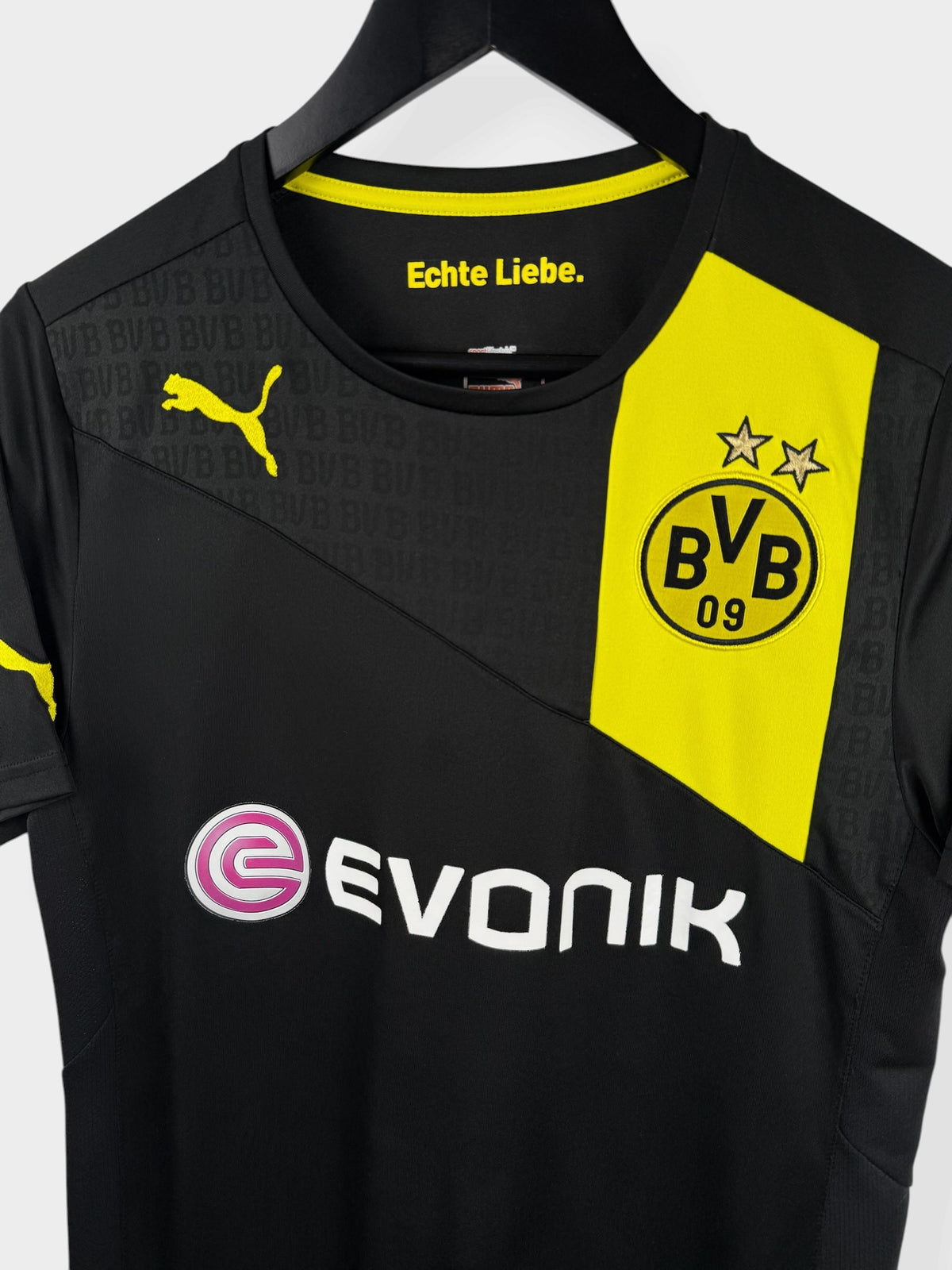 2012-13 BORUSSIA DORTMUND AWAY SHIRT LEWANDOWSKI #9 S - Authentic Football Club