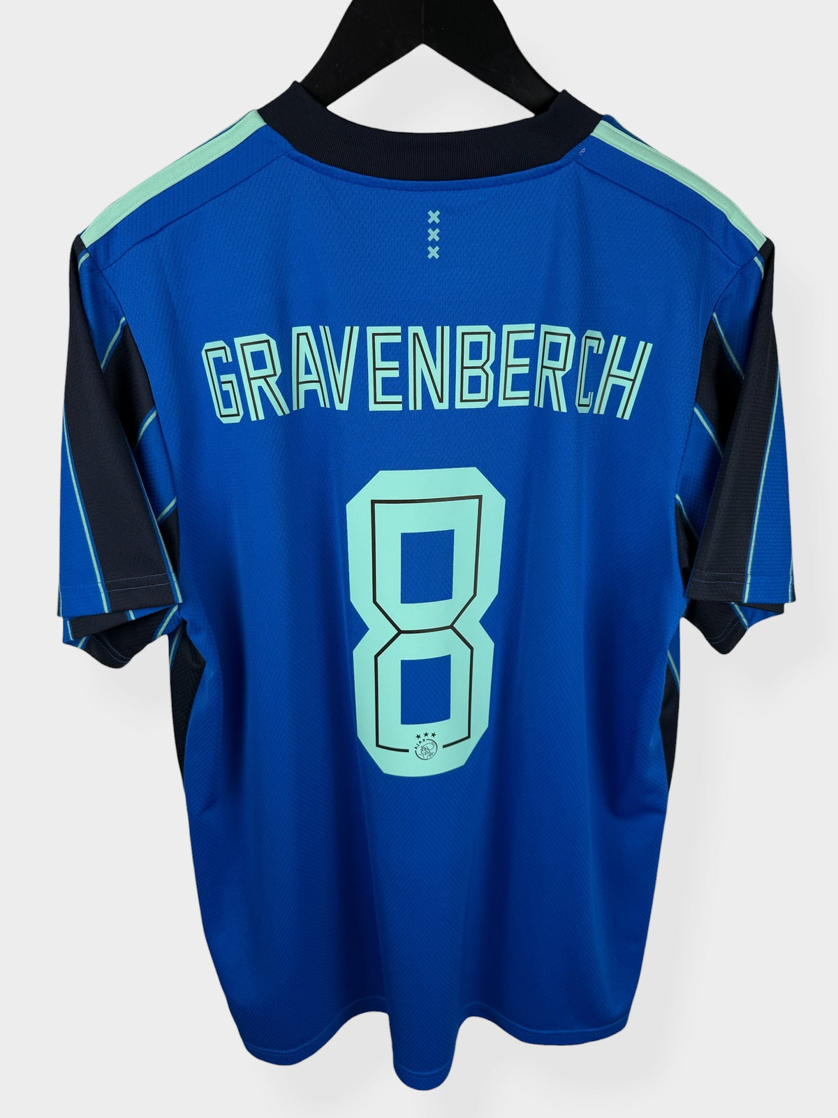 2021-22 AJAX AUSWÄRTSTRIKOT GRAVENBERCH #8 XL