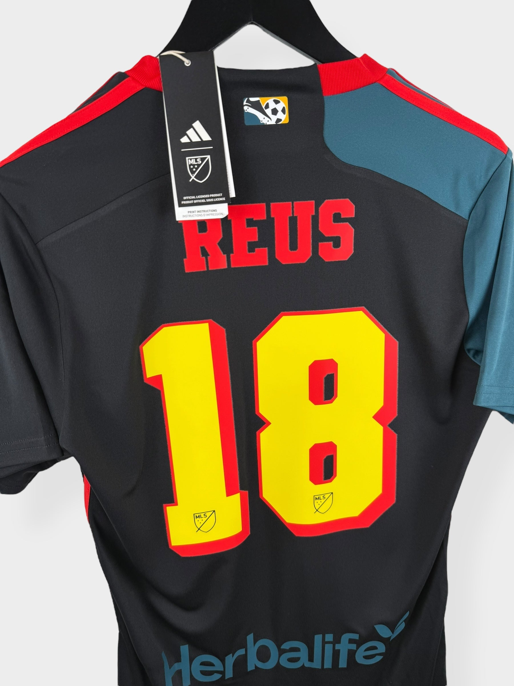 2024-25 LA GALAXY THIRD SHIRT REUS #18 S - Authentic Football Club