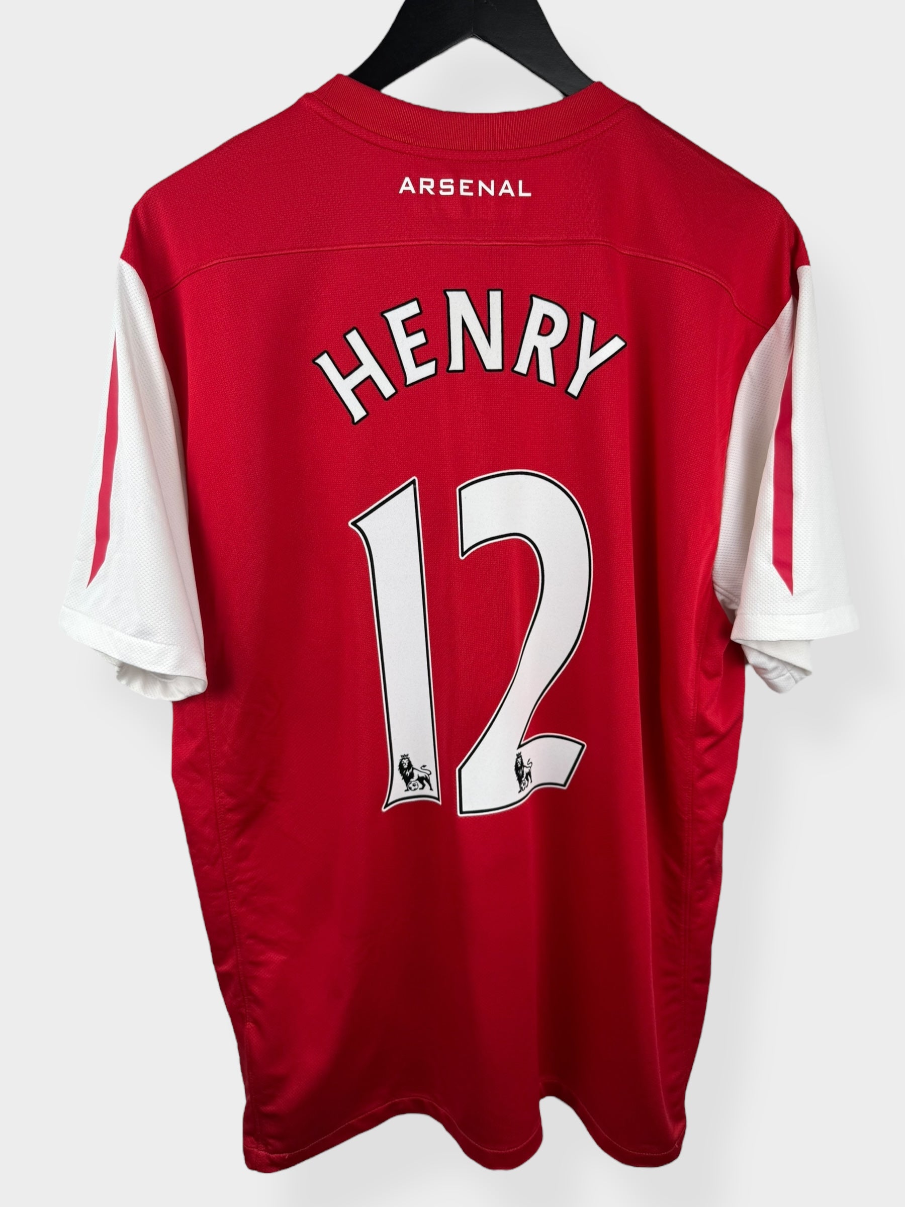 2011-12 ARSENAL HOME SHIRT HENRY #12 XL
