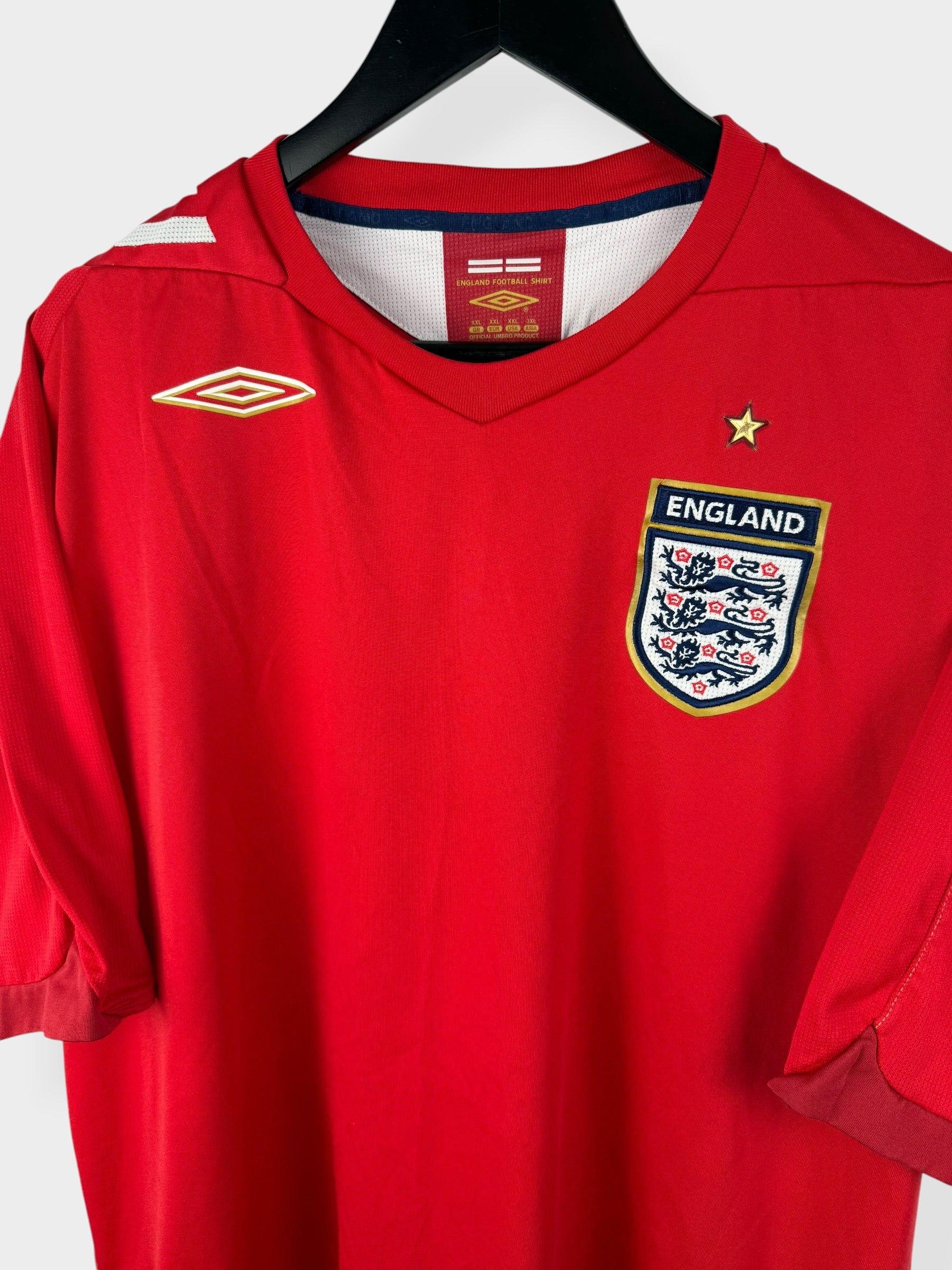 2006-08 ENGLAND AUSWÄRTSTRIKOT XXL