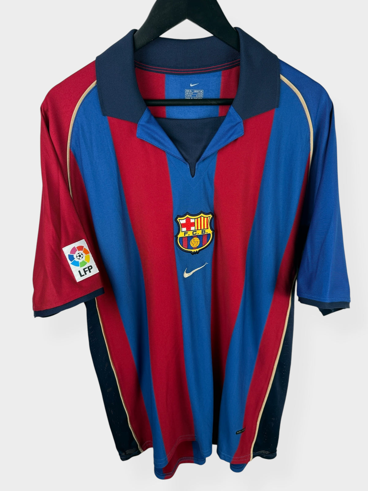 2001-02 BARCELONA HEIMTRIKOT XAVI #6 XL