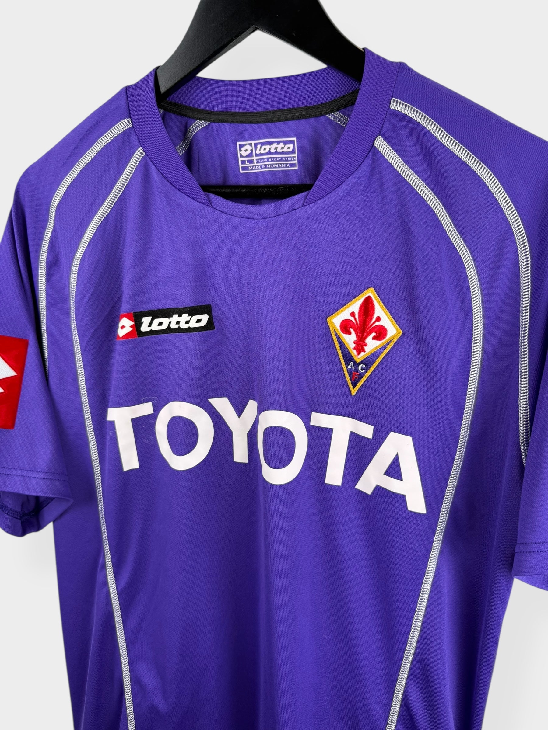 2005-07 FIORENTINA HOME SHIRT L