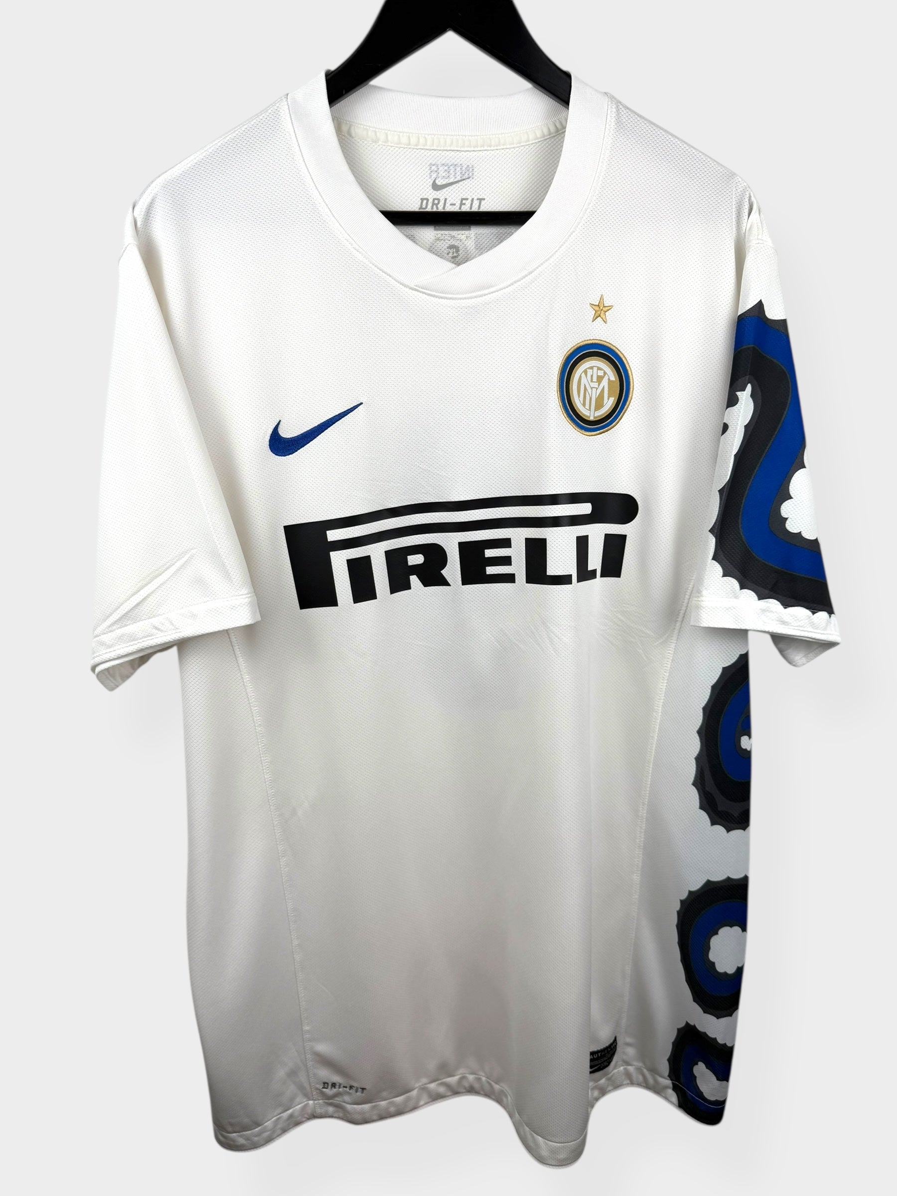 2010-11 INTER MILAN AWAY SHIRT ETO'O #9 XL