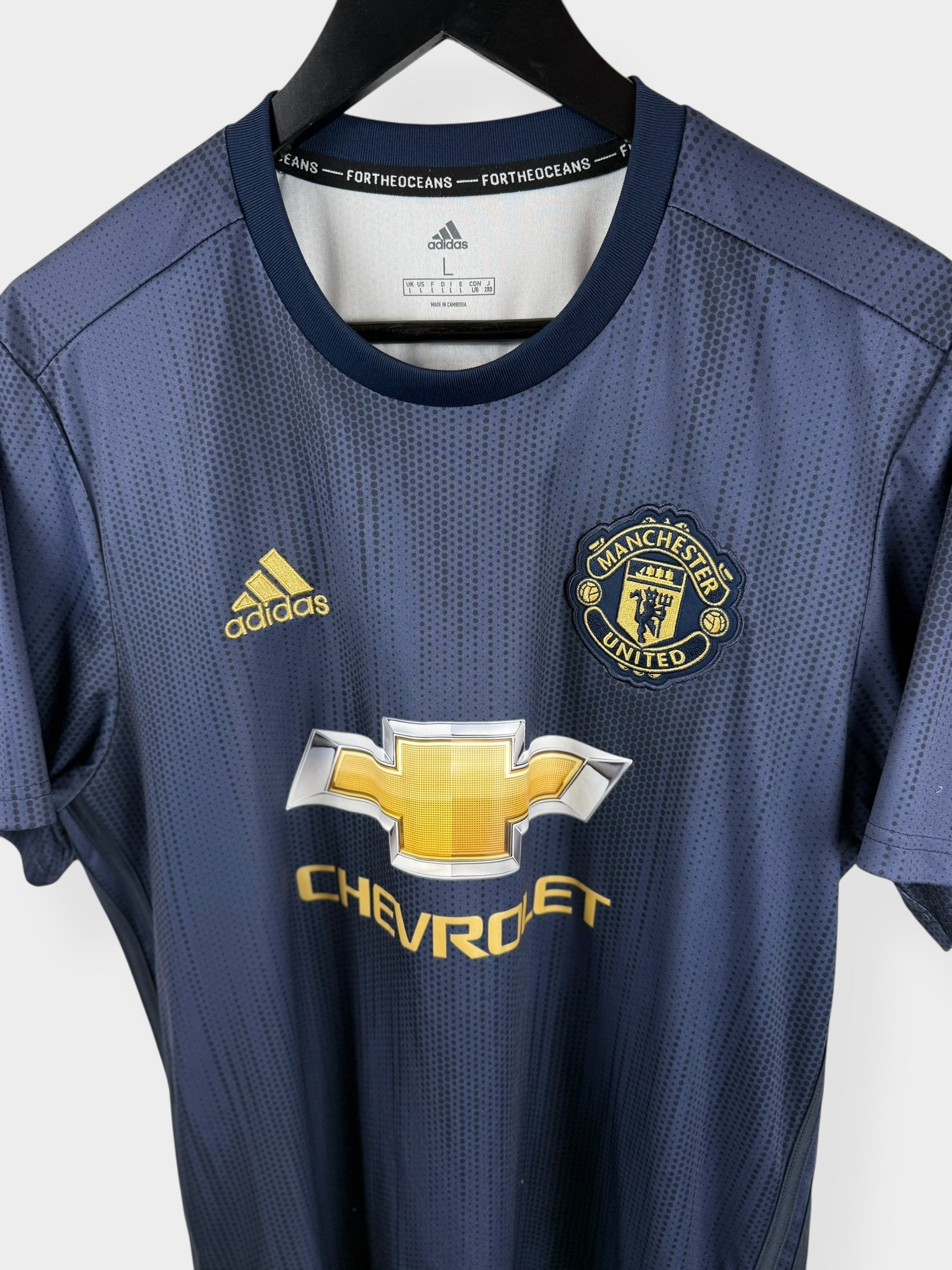 2018-19 MANCHESTER UNITED THIRD SHIRT POGBA #6 L - Authentic Football Club