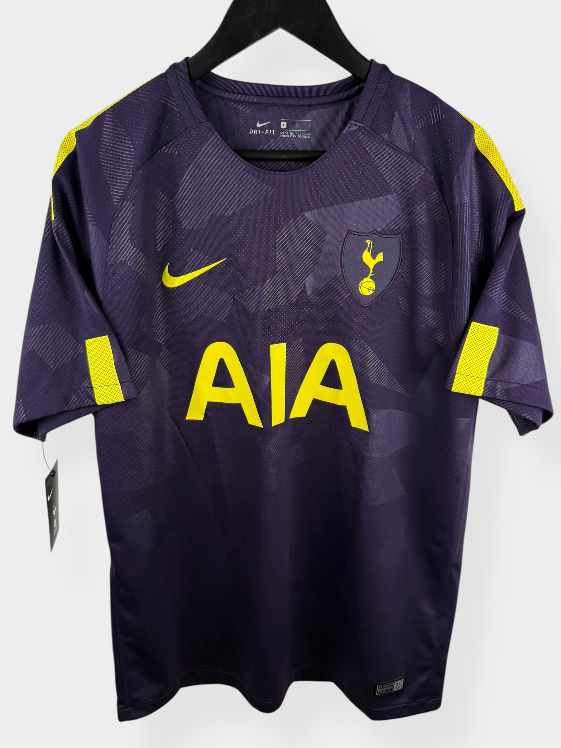 2017-18 TOTTENHAM THIRD SHIRT SON #7 L - Authentic Football Club