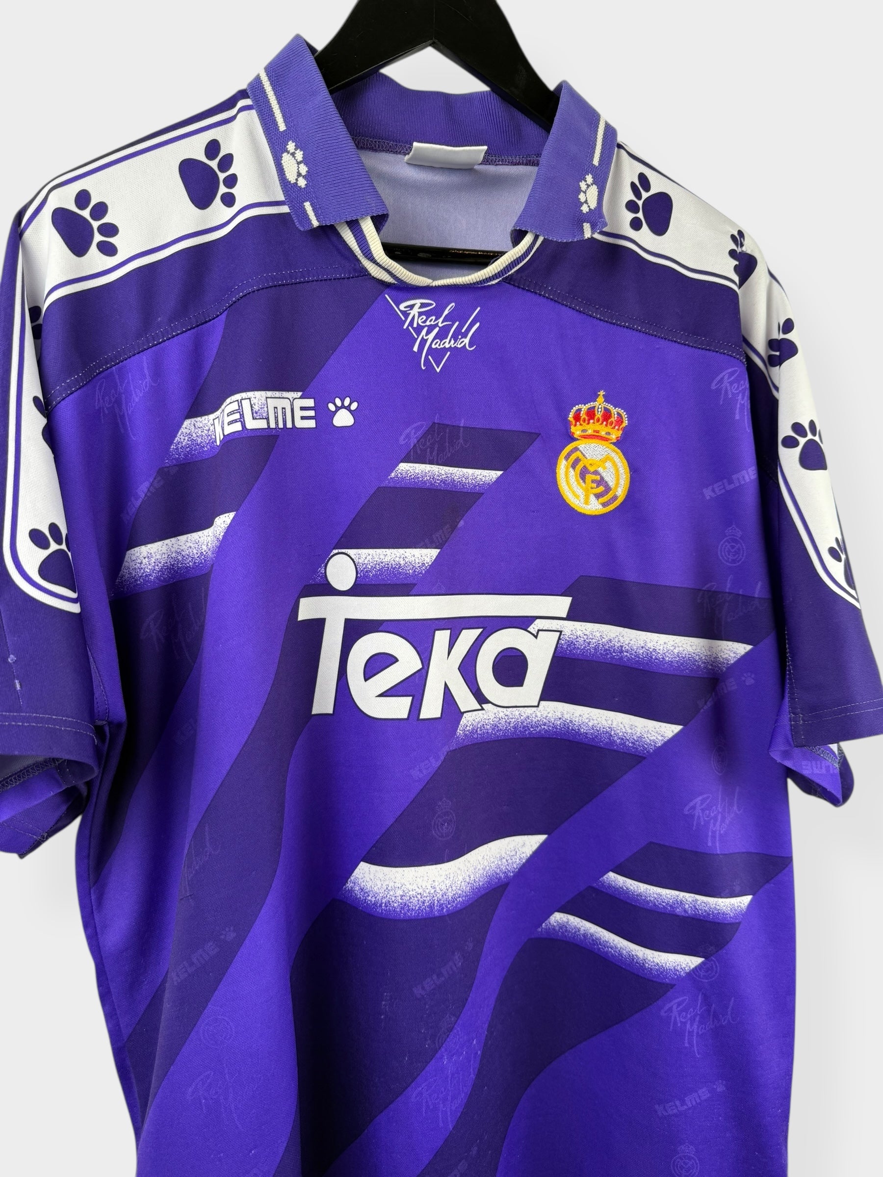 1994-96 REAL MADRID AWAY SHIRT XL