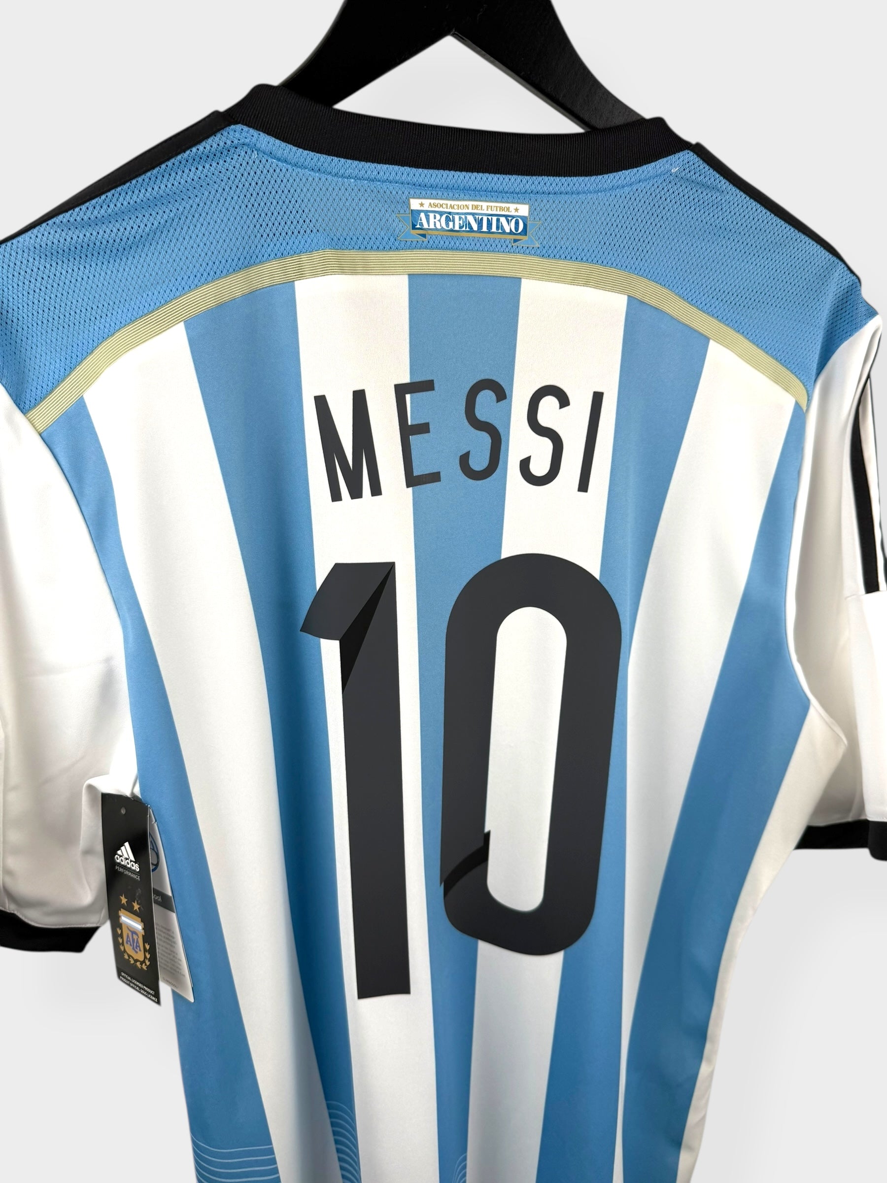 2013-15 ARGENTINA HOME SHIRT MESSI #10 L - Authentic Football Club
