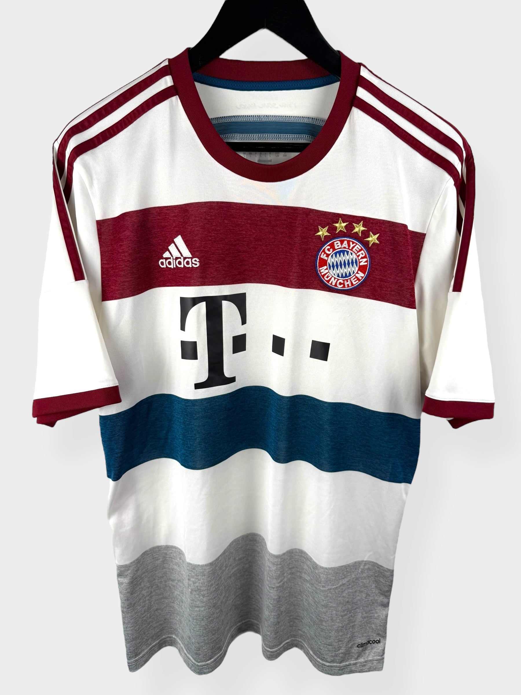 2014-15 BAYERN MUNICH AWAY SHIRT L - Authentic Football Club