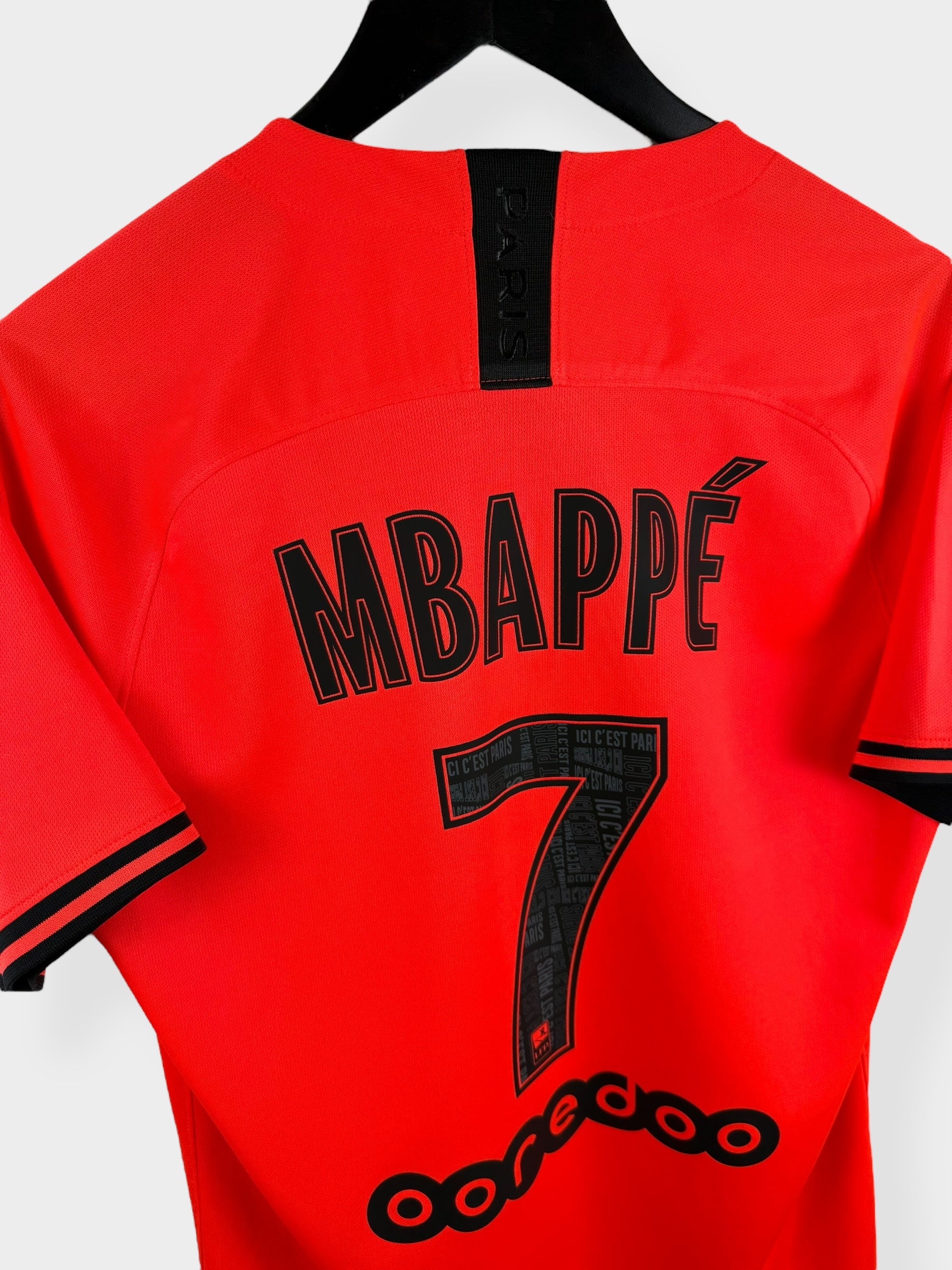 2019-20 PARIS SAINT-GERMAIN AWAY SHIRT MBAPPE #7 M - Authentic Football Club