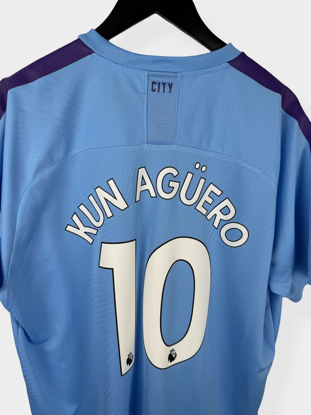2019-20 MANCHESTER CITY HEIMTRIKOT KUN AGÜERO #10 XXL