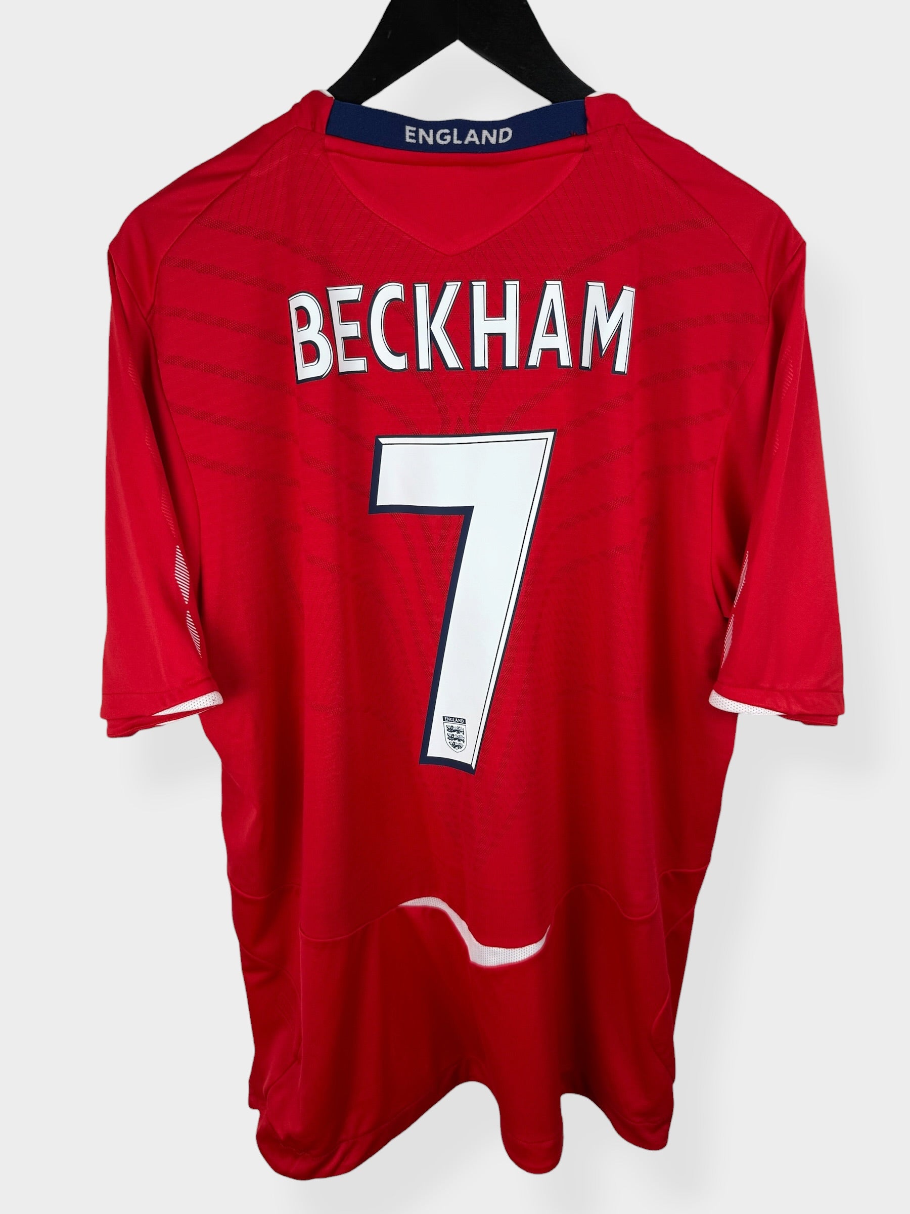 MAILLOT EXTÉRIEUR ANGLETERRE 2008-10 BECKHAM #7 XL