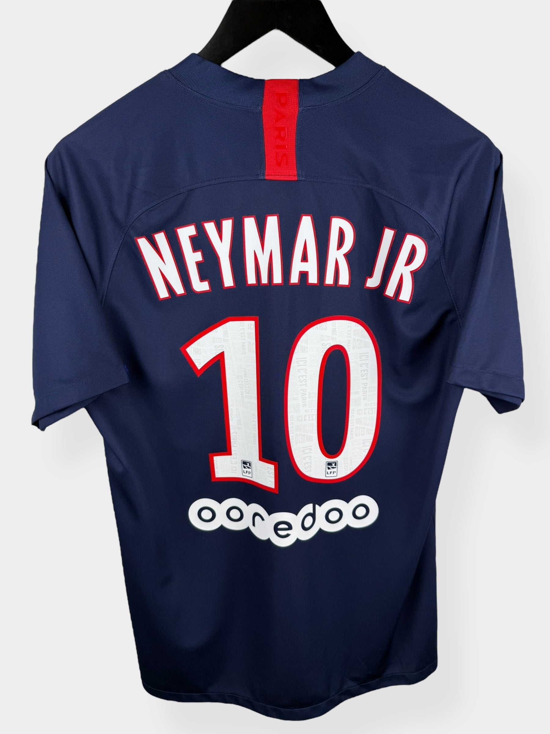 2019-20 PARIS SAINT-GERMAIN HOME SHIRT NEYMAR JR #10 M - Authentic Football Club