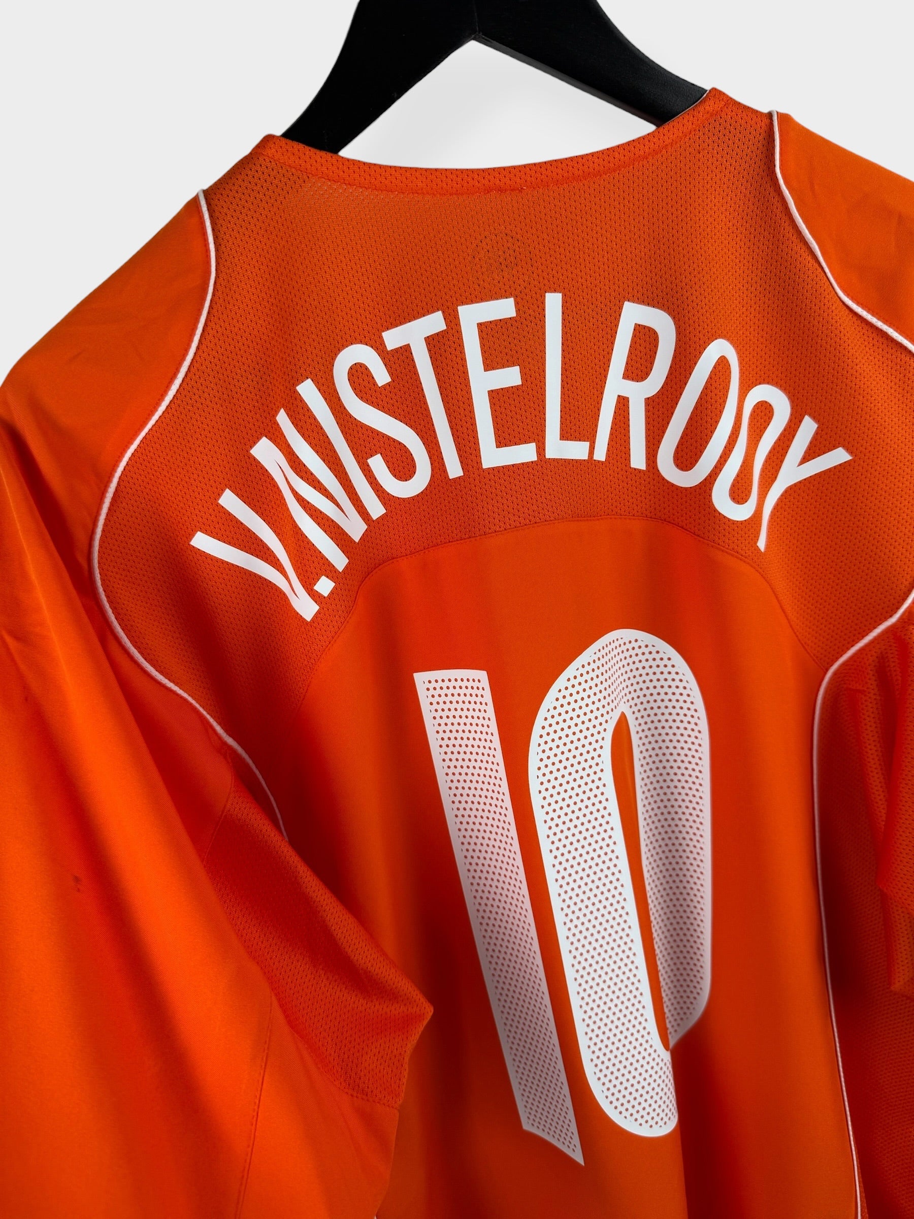 2004-06 NETHERLANDS HOME SHIRT V. NISTELROOY #10 XXL