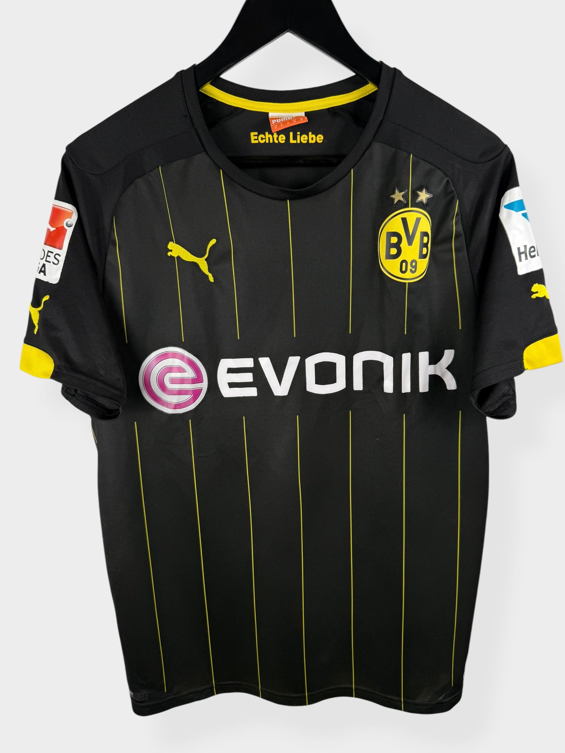 2014-15 BORUSSIA DORTMUND AUSWÄRTSTRIKOT AUBAMEYANG #17 M