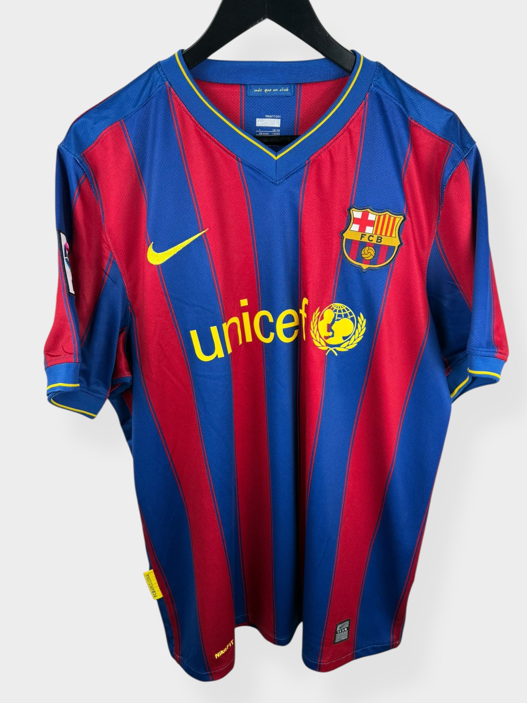 2009-10 BARCELONA HOME SHIRT IBRAHIMOVIC #9 L - Authentic Football Club