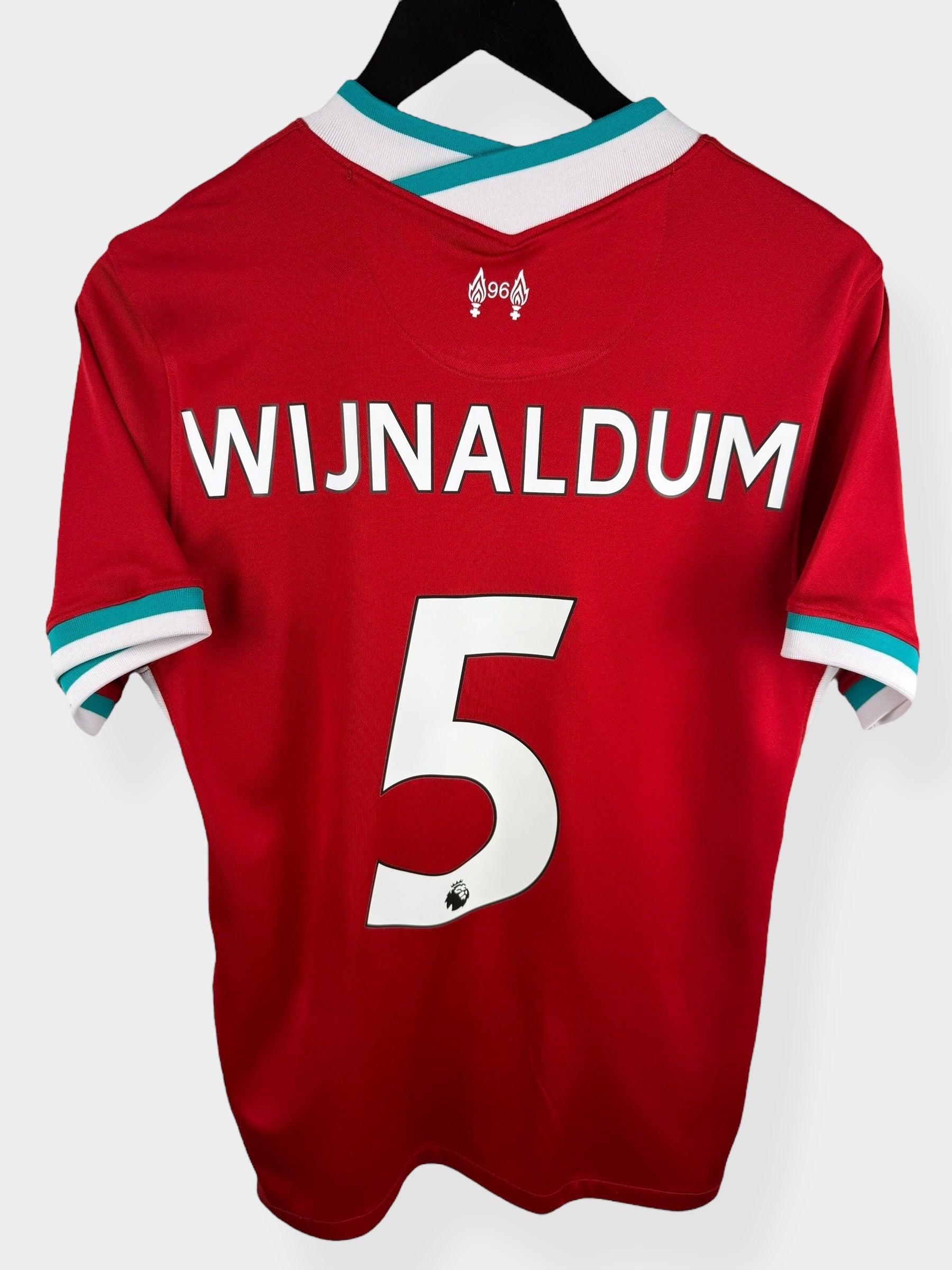 2020-21 LIVERPOOL HOME SHIRT WIJNALDUM #5 S - Authentic Football Club