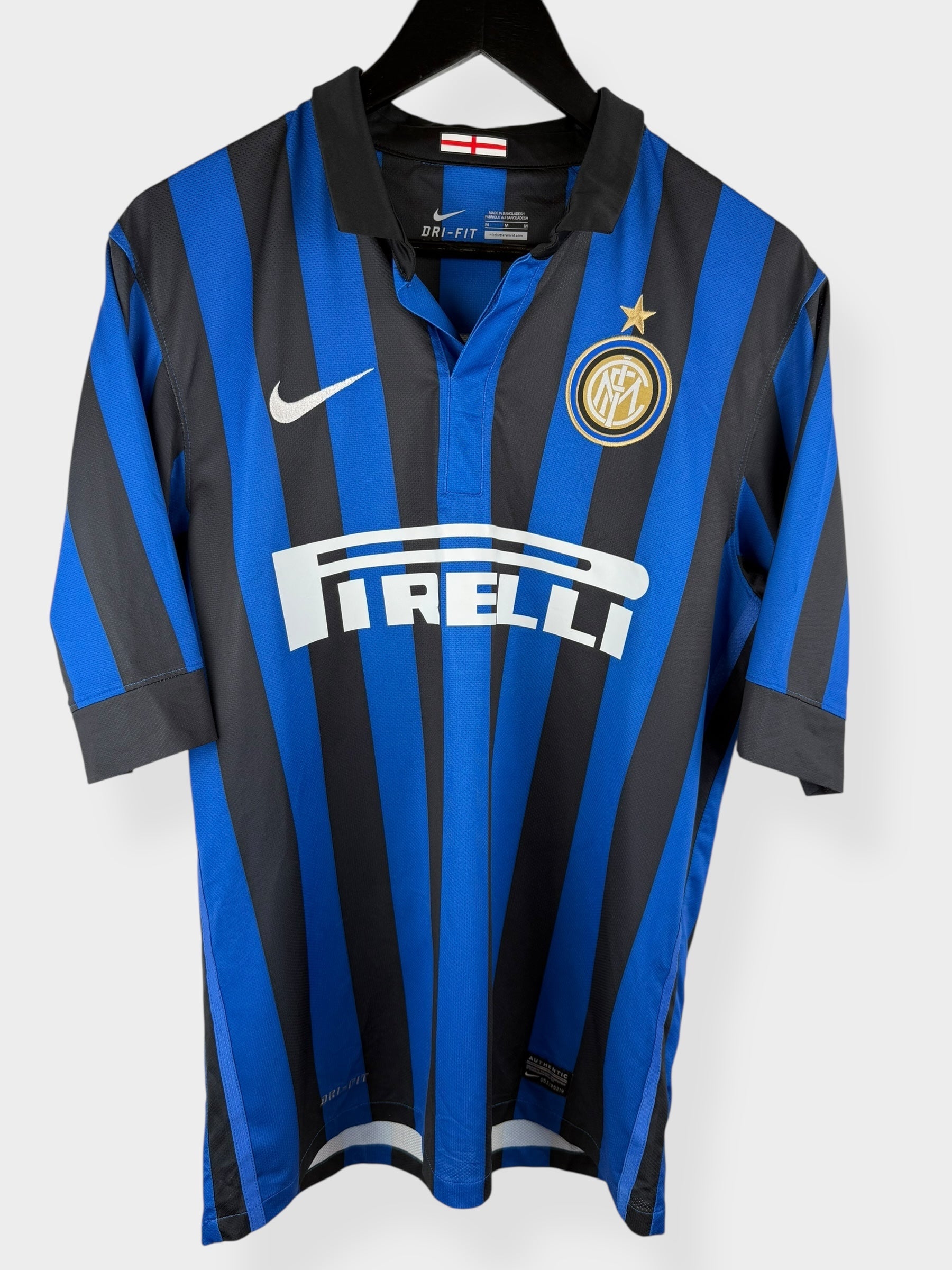 2011-12 INTER MILAN THUISSHIRT LUCIO #6 M