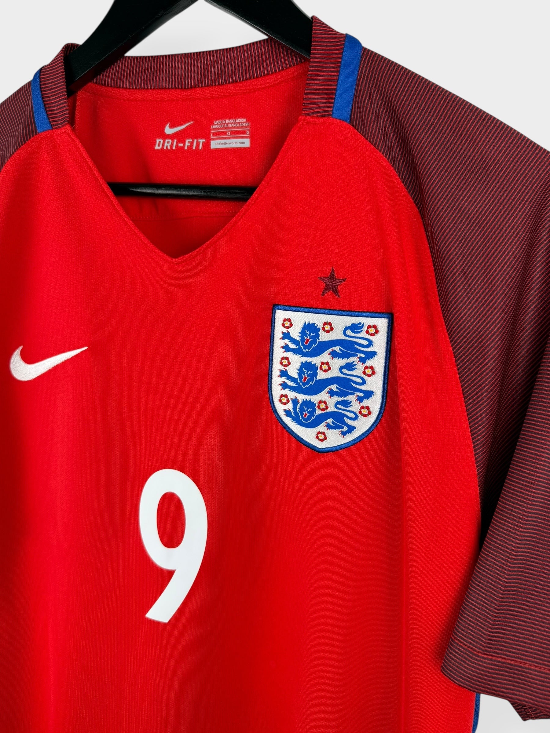 2016-17 ENGLAND AWAY SHIRT KANE #9 L