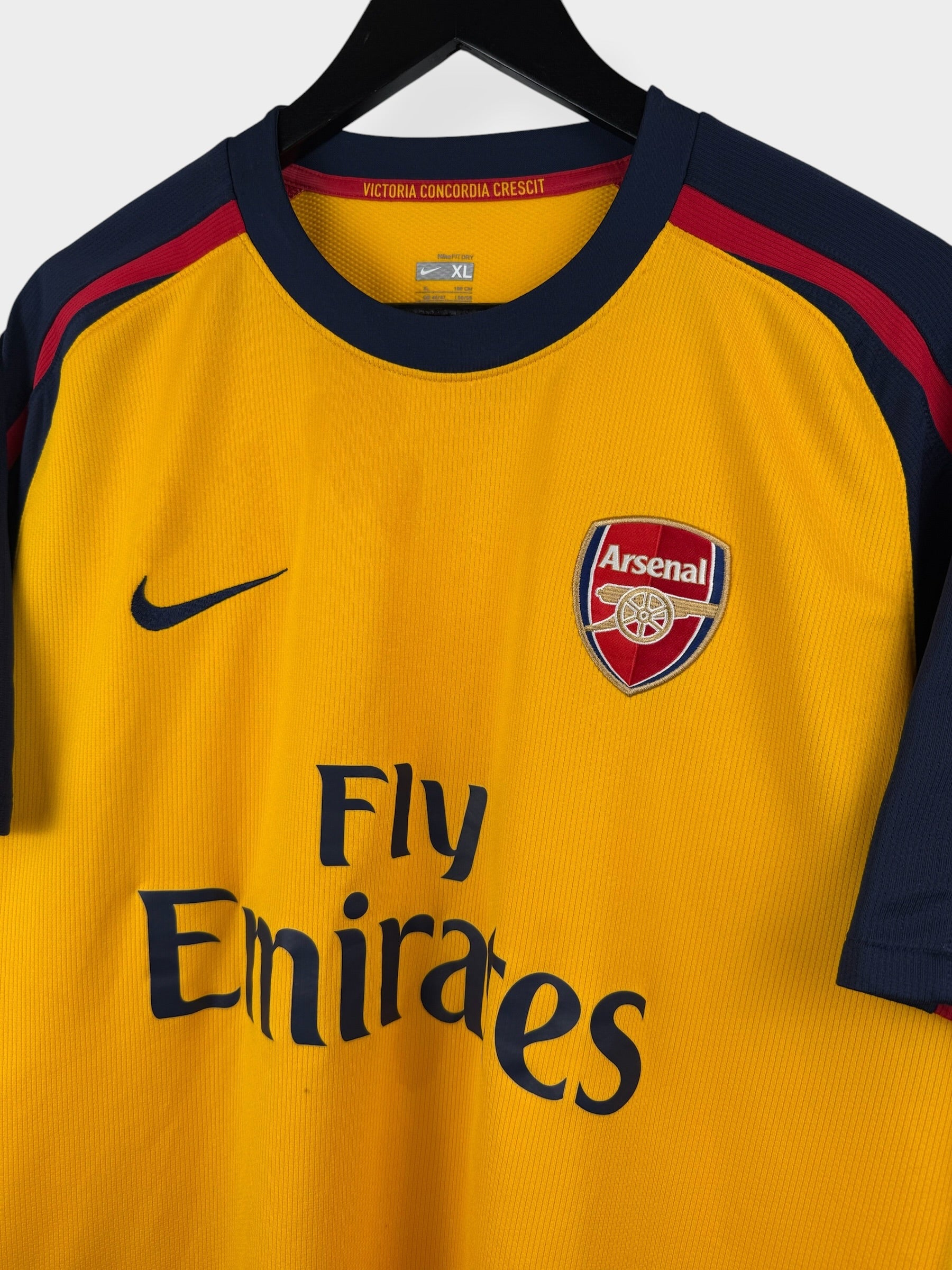 2008-10 ARSENAL AWAY SHIRT GALLAS #10 XL