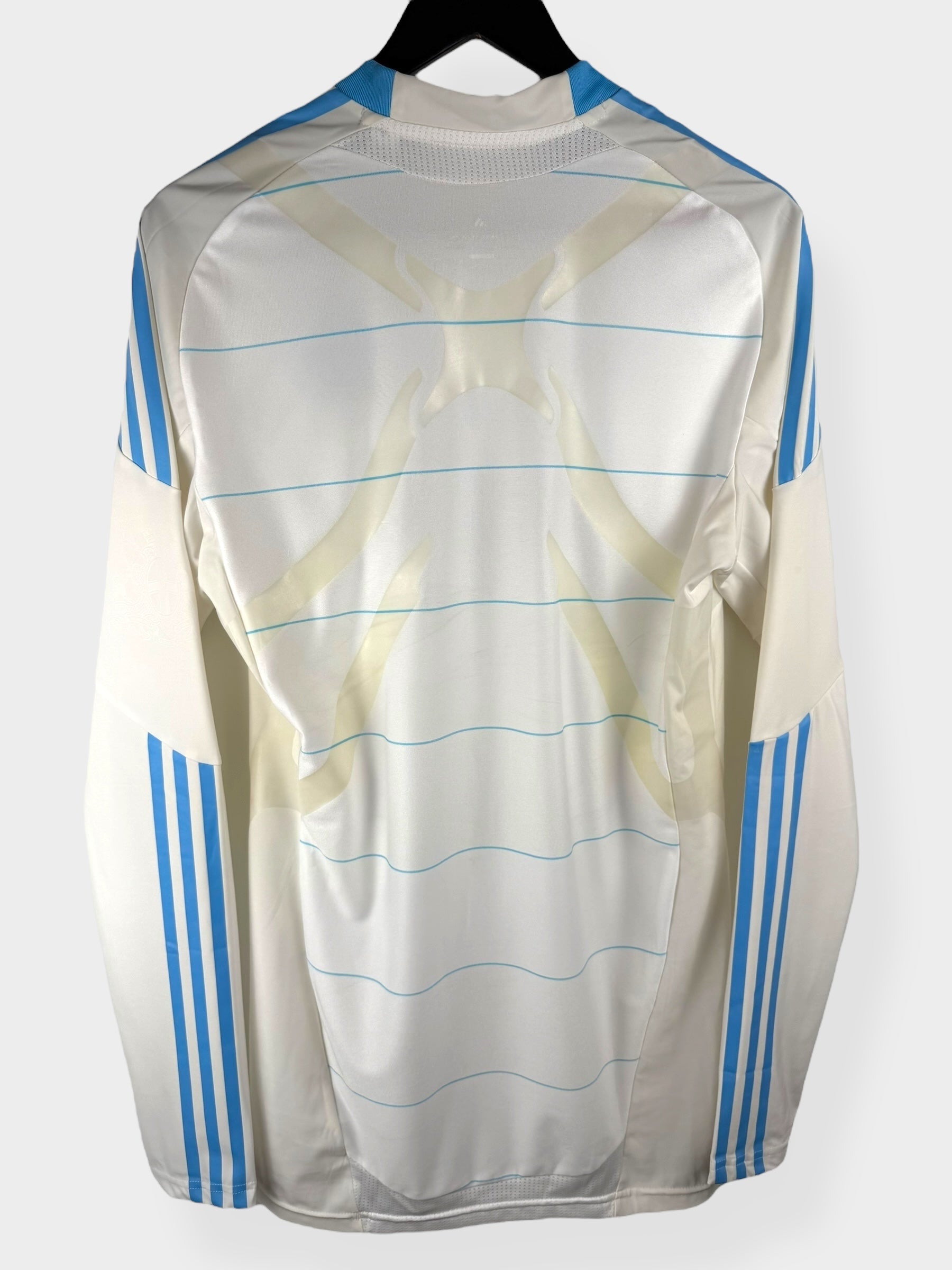 2010-11 OLYMPIQUE MARSEILLE HOME SHIRT LS PLAYER ISSUE XL