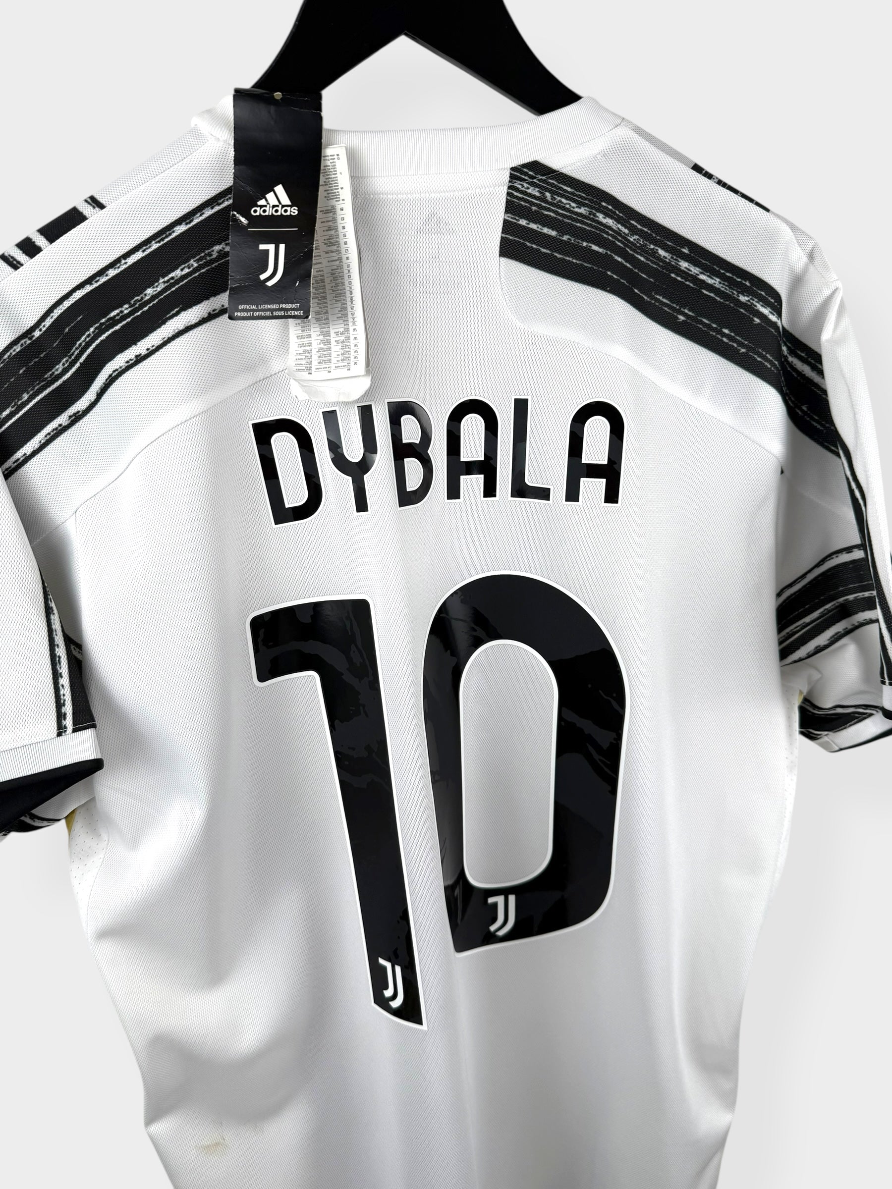 2020-21 JUVENTUS HOME SHIRT DYBALA #10 L - Authentic Football Club