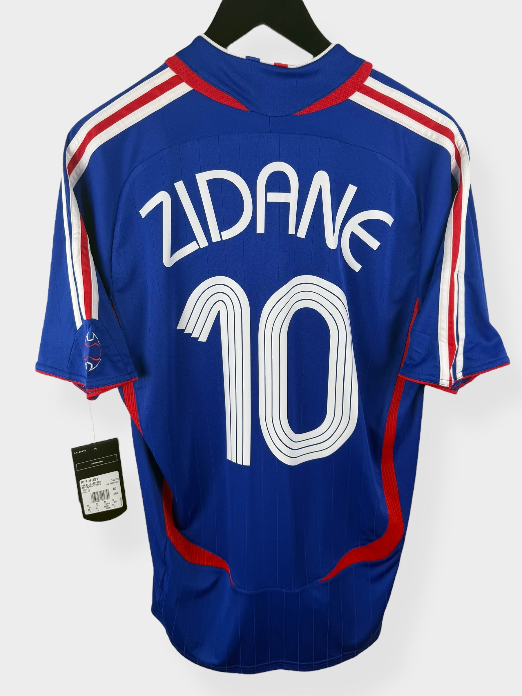 2006-07 FRANCE HOME SHIRT ZIDANE #10 M