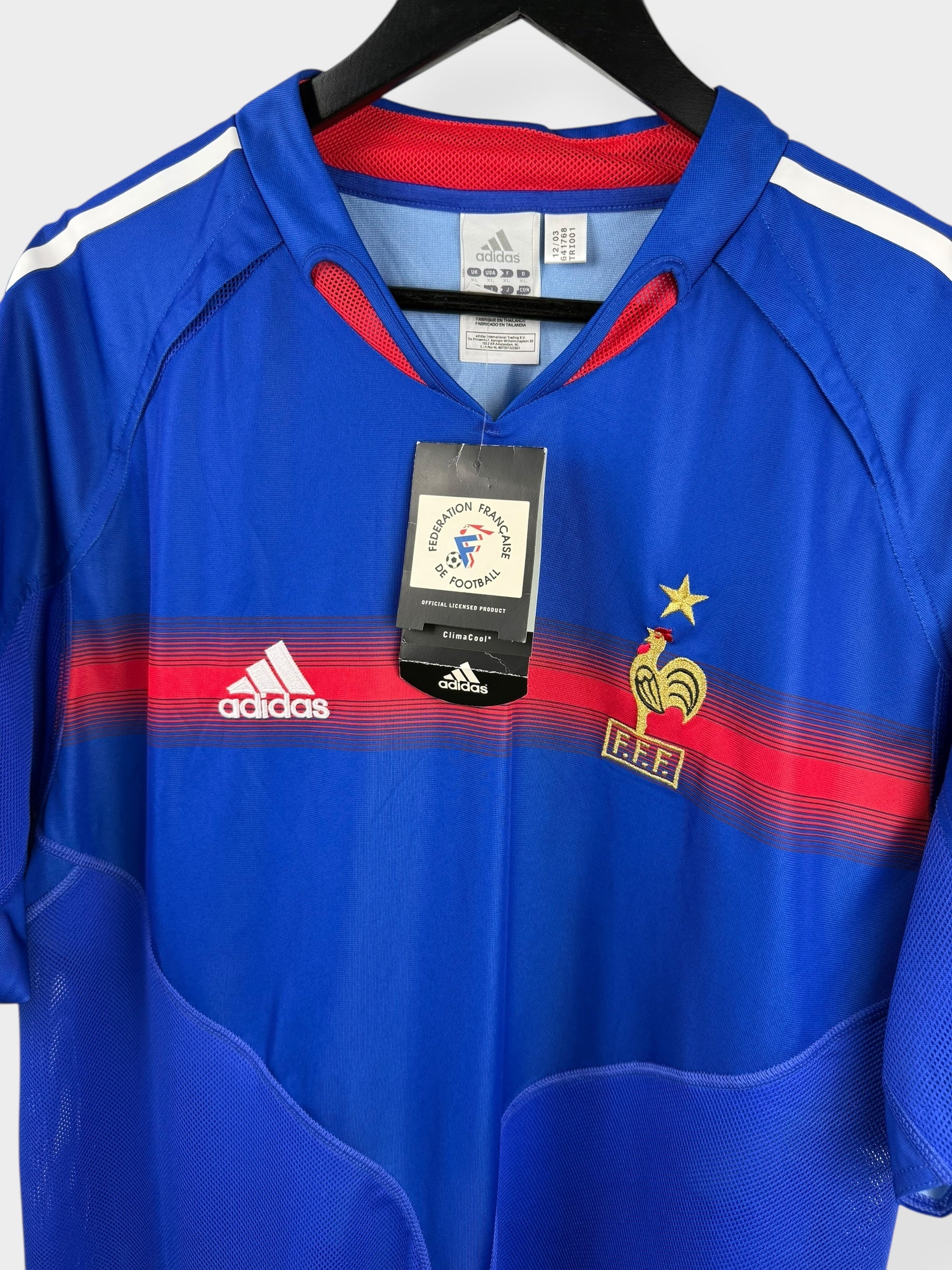 2004-06 FRANCE HOME SHIRT XL