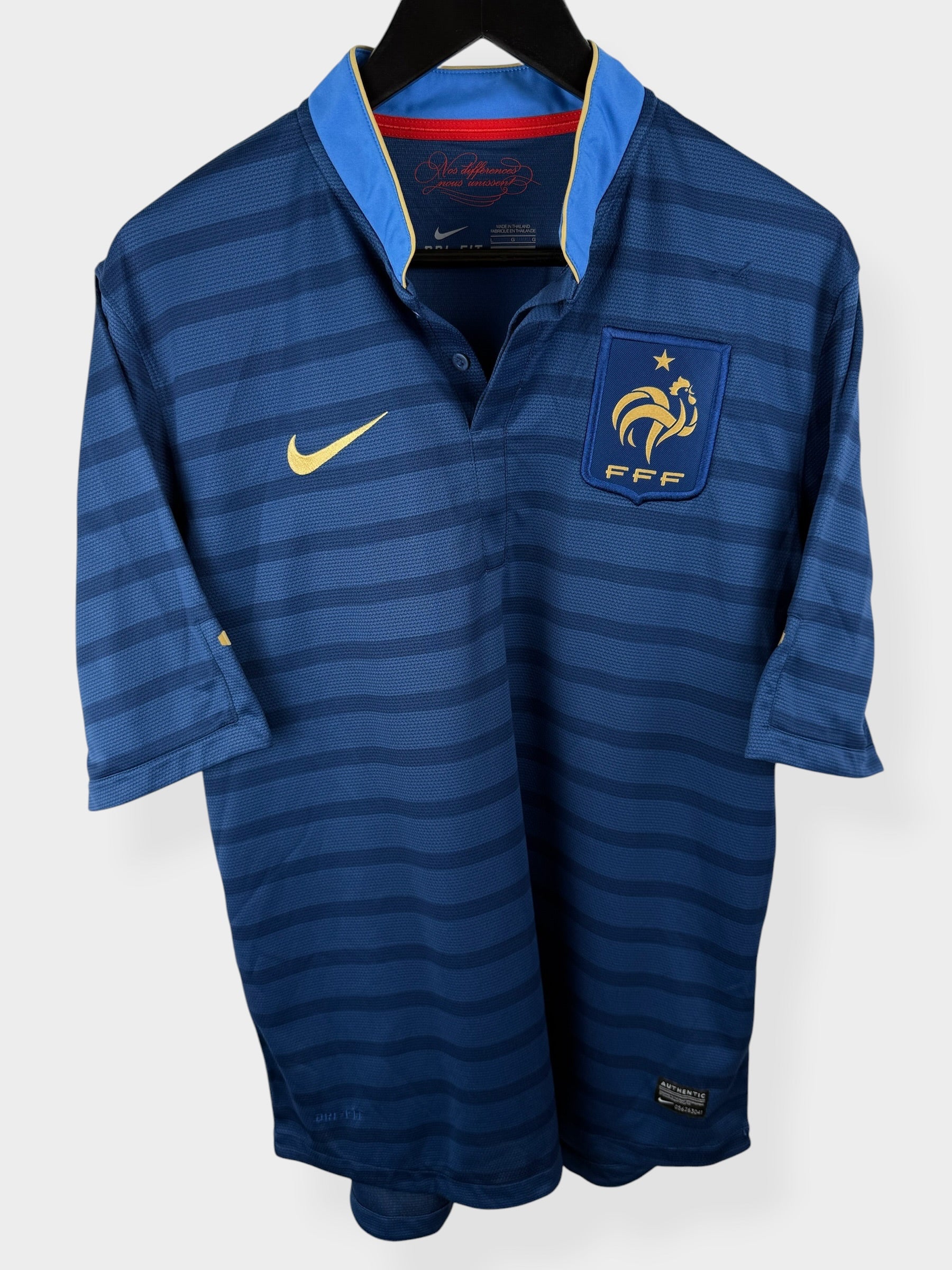 2012-13 FRANCE HOME SHIRT L