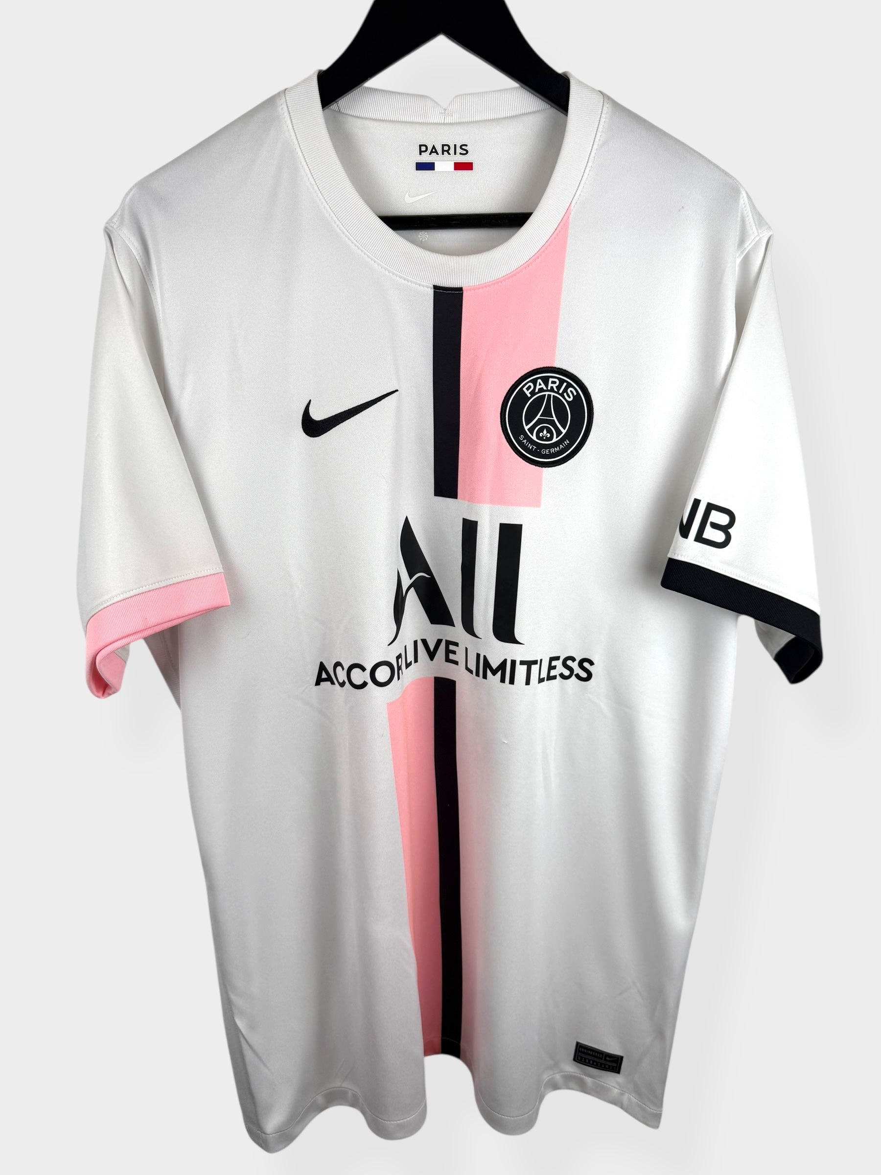 2021-22 PARIS SAINT-GERMAIN AWAY SHIRT NEYMAR JR #10 XL - Authentic Football Club