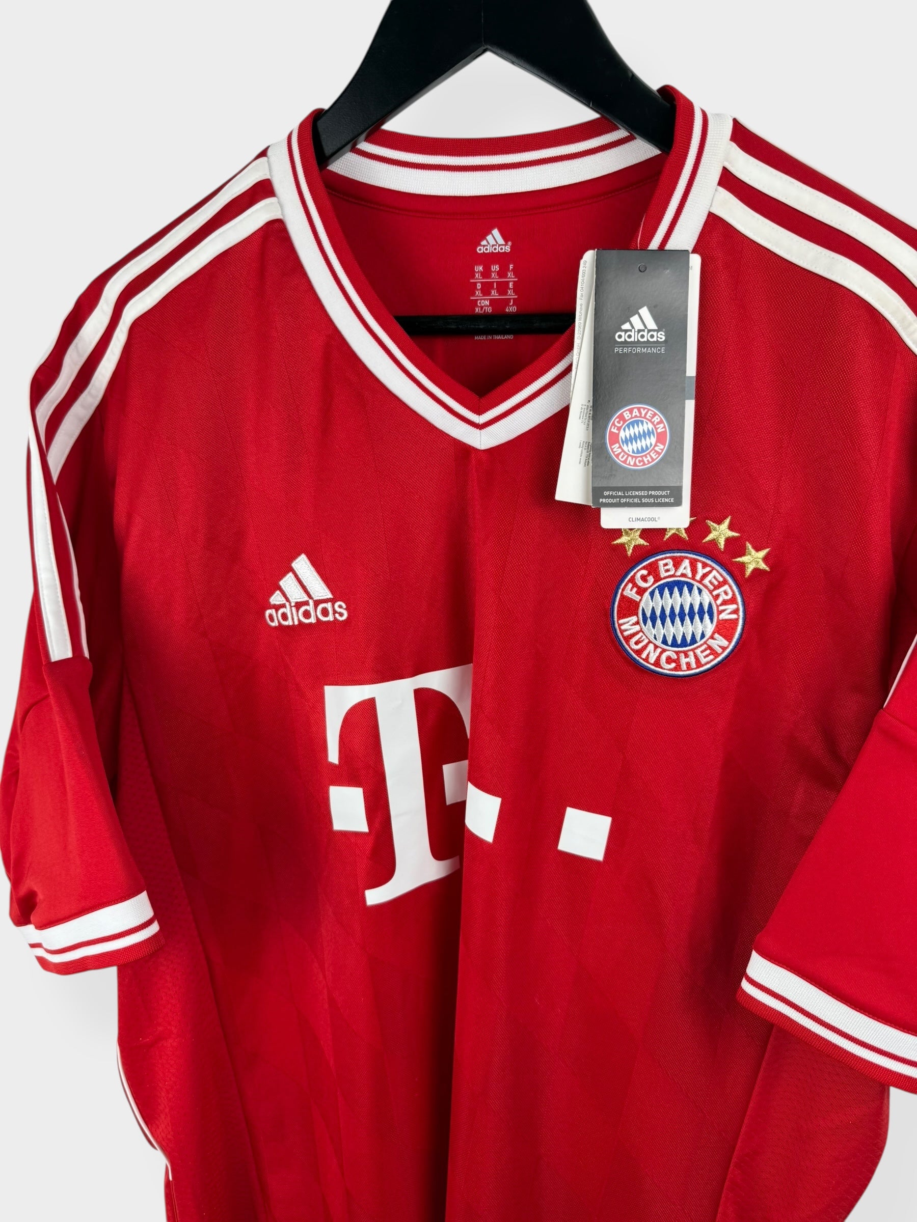 2013-14 BAYERN MUNICH HOME SHIRT RIBERY #7 XL