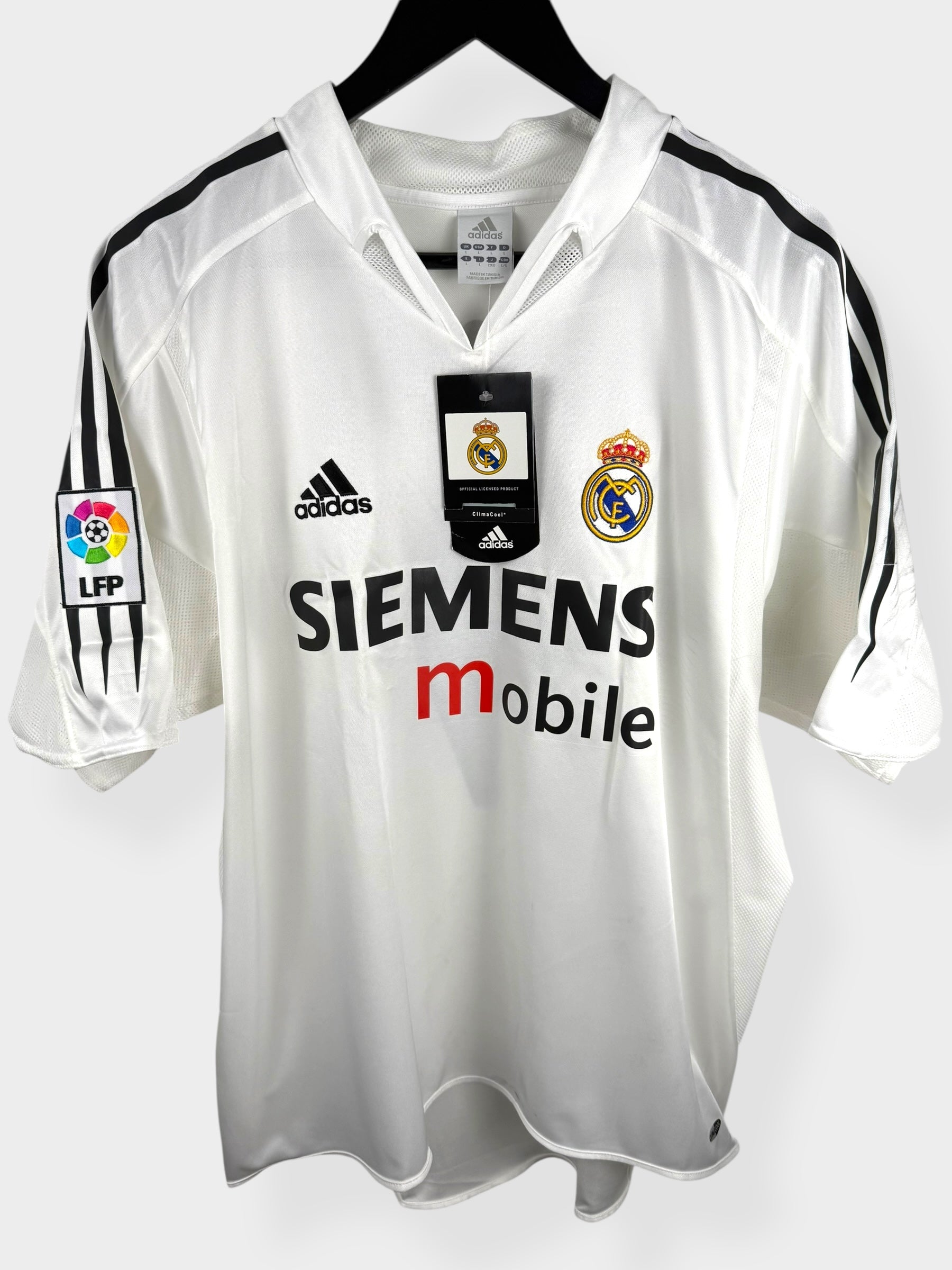 2004-05 REAL MADRID HOME SHIRT RONALDO #9 L