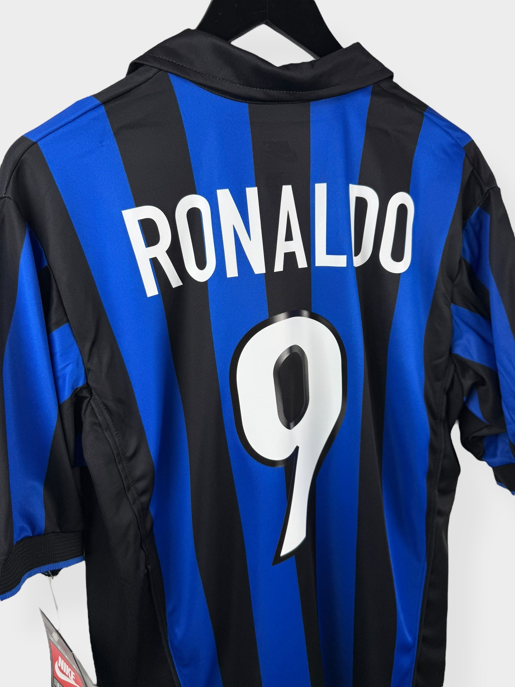 1998-99 INTER MILAN THUISSHIRT RONALDO #9 M