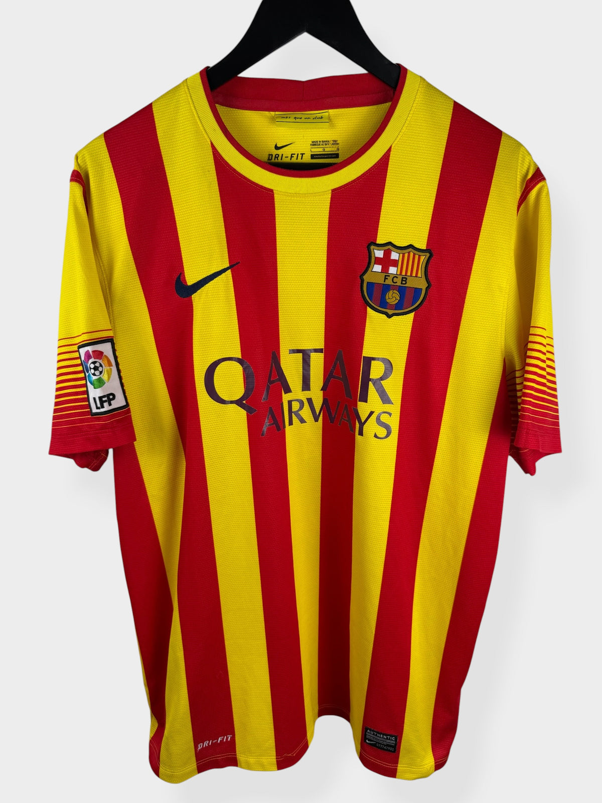 MAILLOT EXTÉRIEUR BARCELONA 2013-14 XAVI #6 L